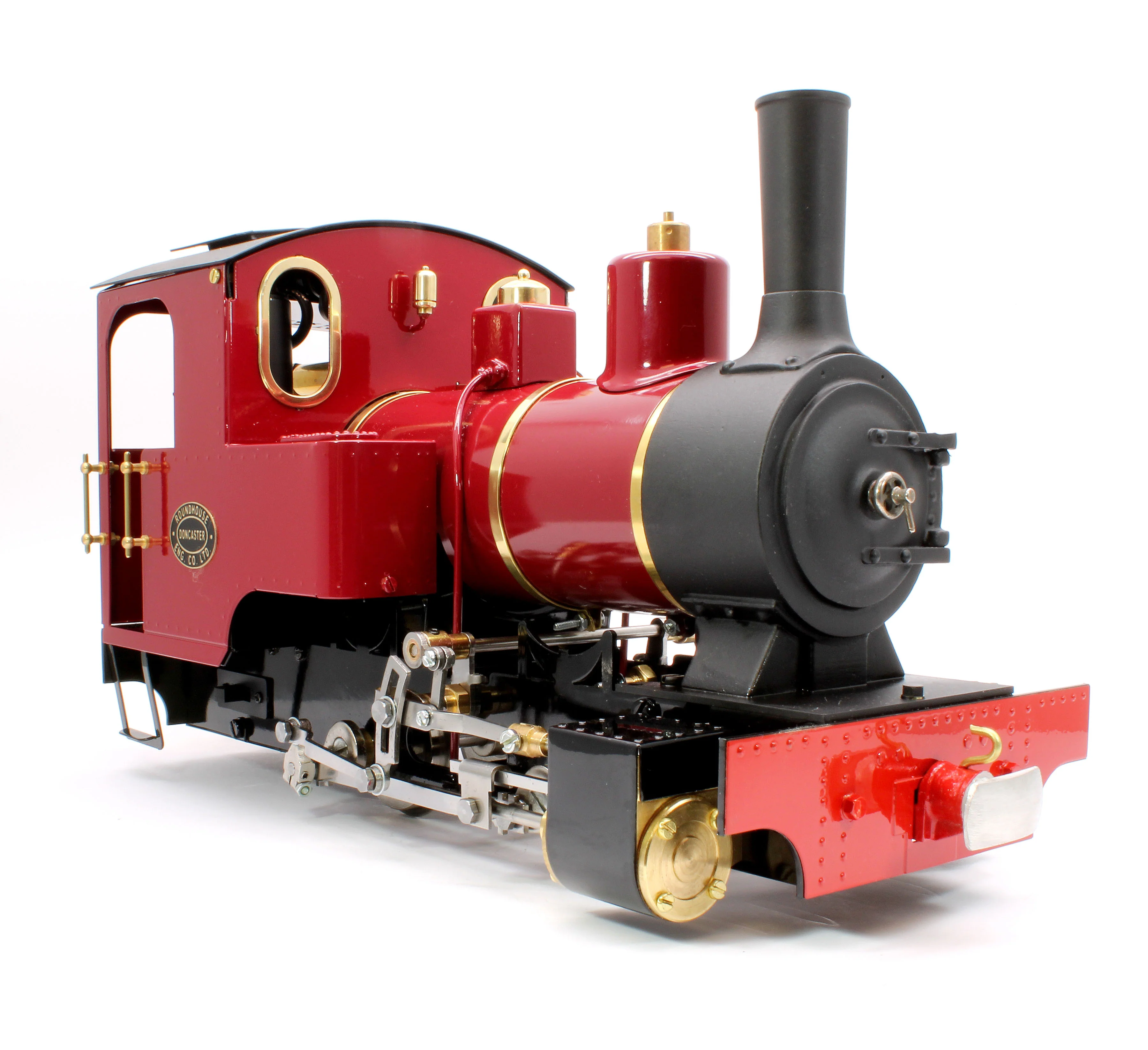 BRC-MAROON-NI 0-4-0 Side Tank Engine 'Billy' Maroon (Radio Control, Uninsulated Wheels) Steam Locomotive - Image 6