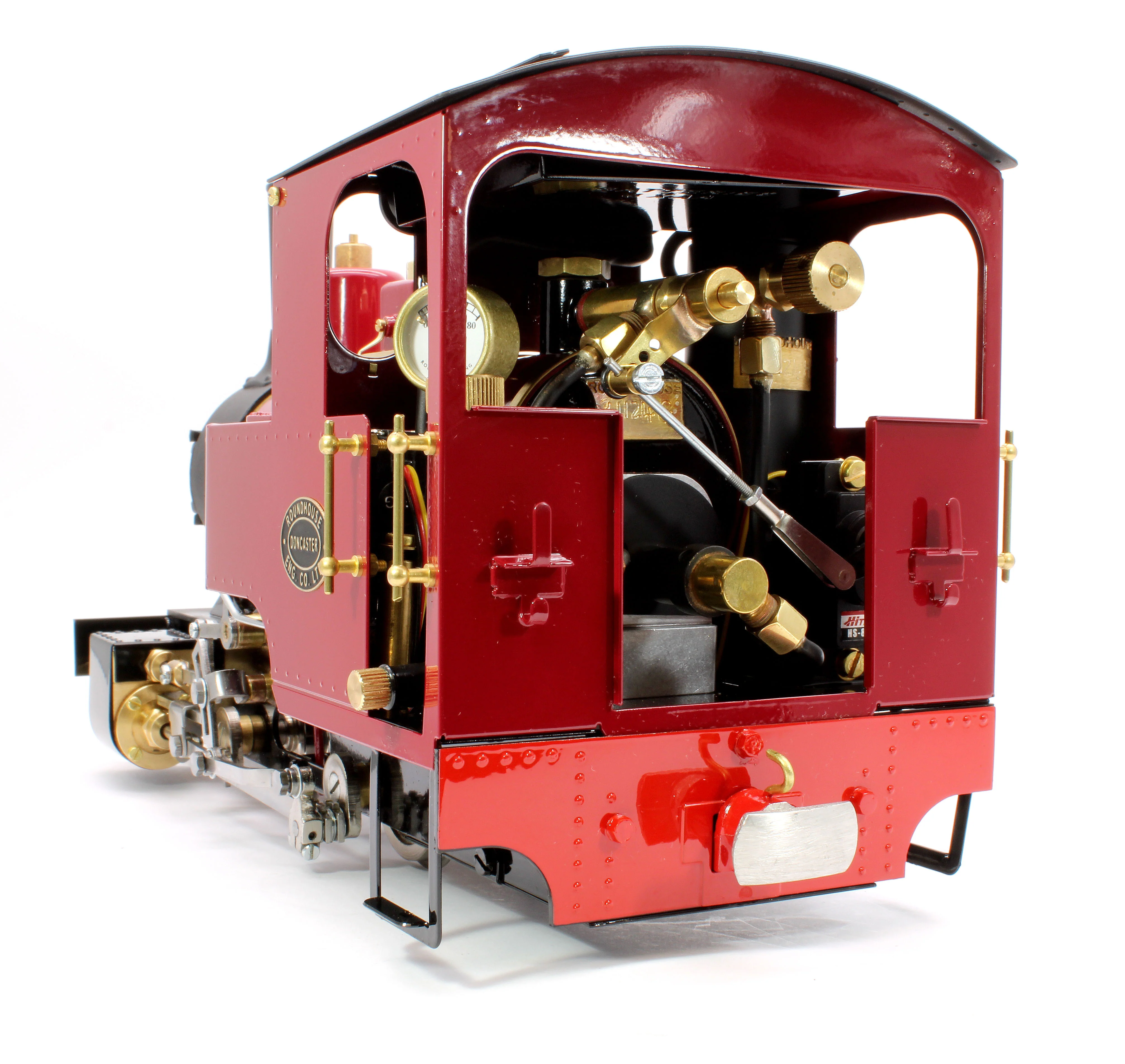 BRC-MAROON-NI 0-4-0 Side Tank Engine 'Billy' Maroon (Radio Control, Uninsulated Wheels) Steam Locomotive - Image 8