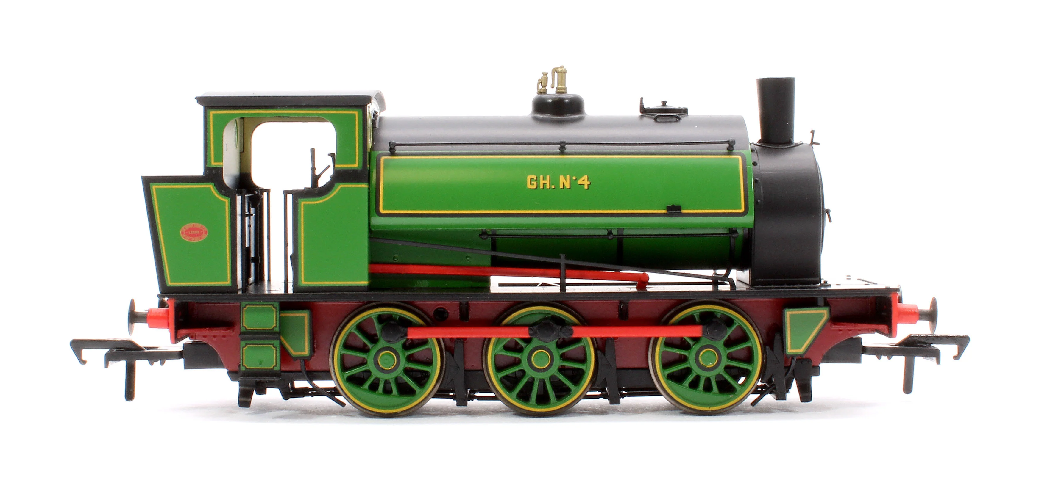 903015 16” Hunslet No. 4, Glasshoughton Colliery Lined Green, Stovepipe Chimney, No. 3855 - Image 6