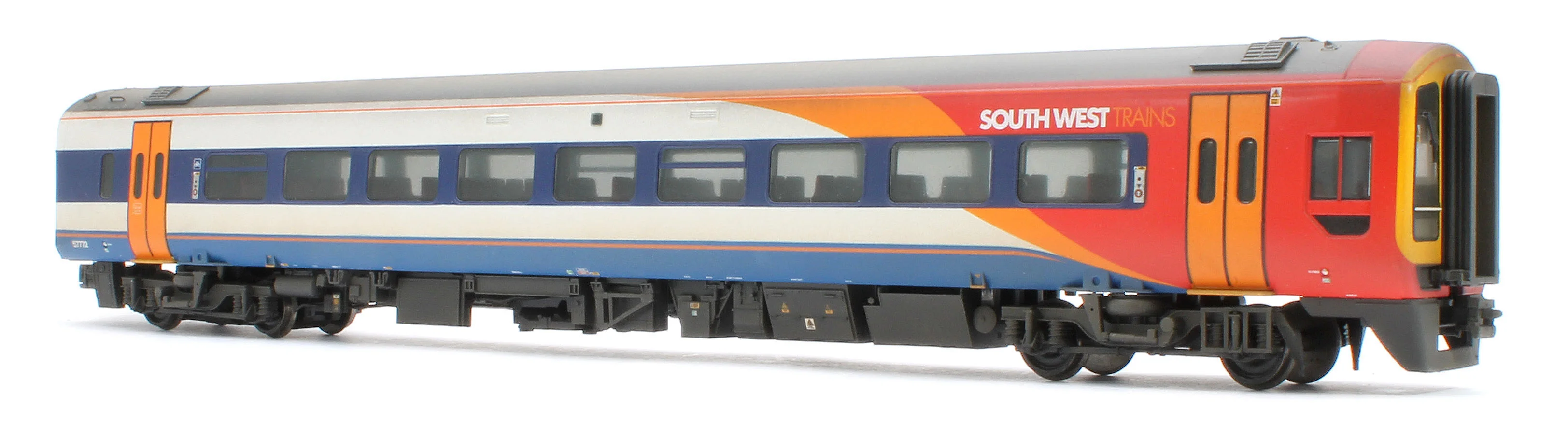 31-495SFW Bespoke Weathered Class 158 2-Car DMU 158884 South West Trains - DCC Sound - Image 13