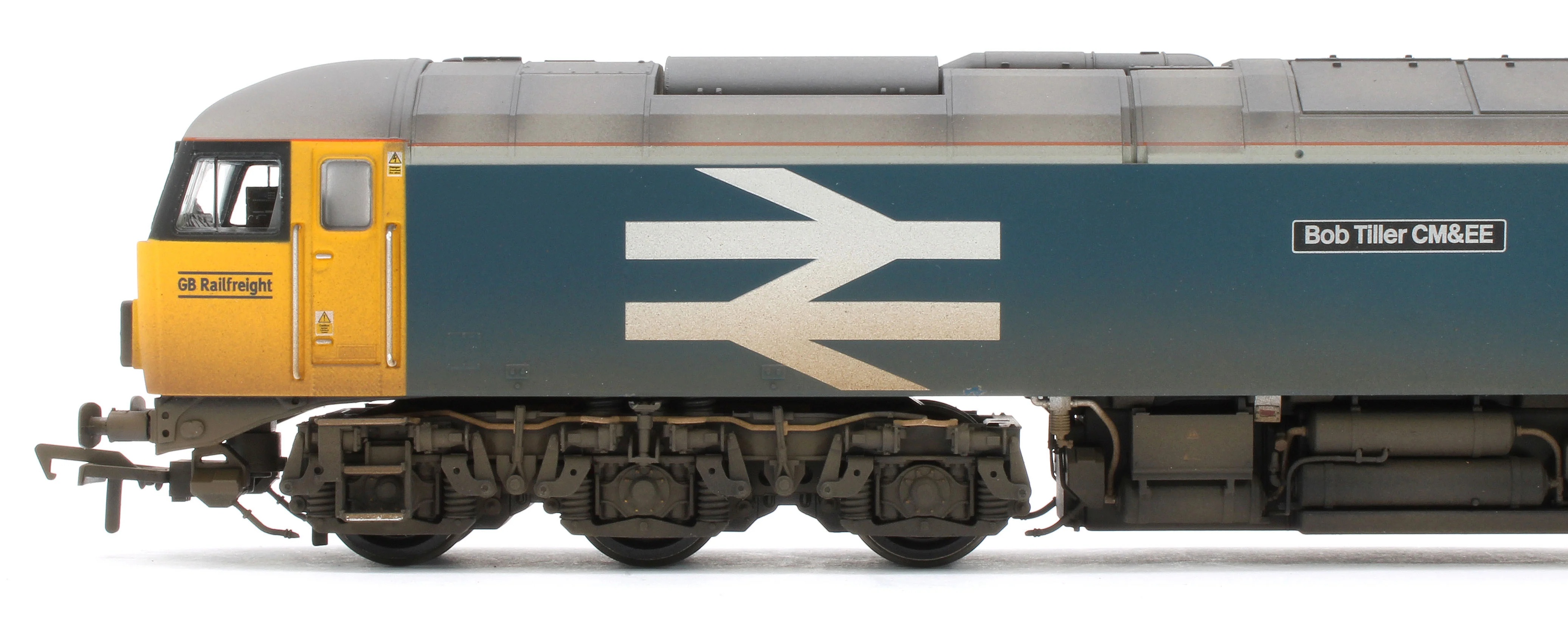 35-777SFW Bespoke Weathered Class 69 69002 'Bob Tiller CM&EE' BR Blue (Large Logo) (GBRf) Diesel Locomotive - DCC Sound - Image 9