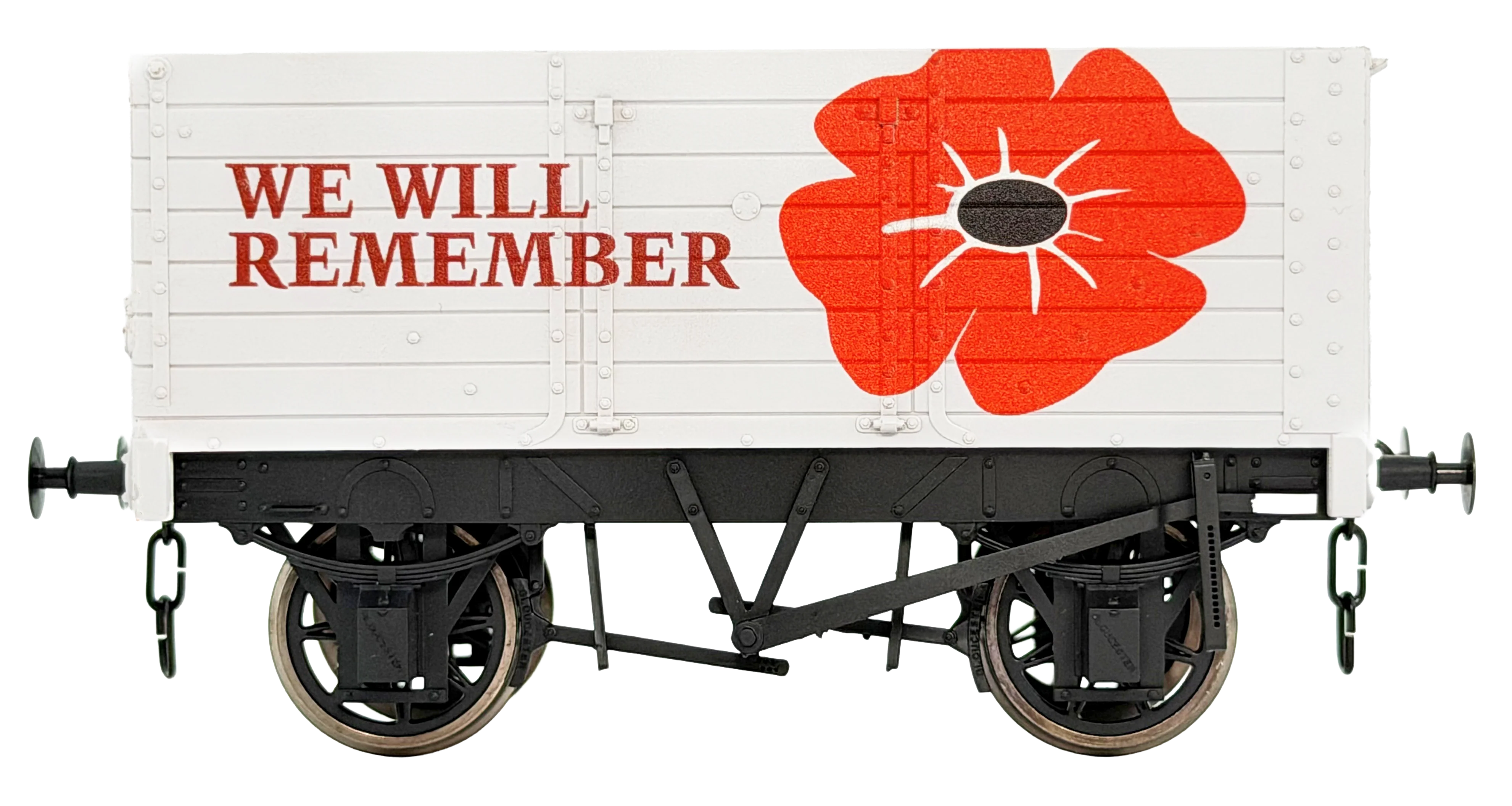 7F-073-035 Plank 9' Wheelbase We Will Remember Poppy
