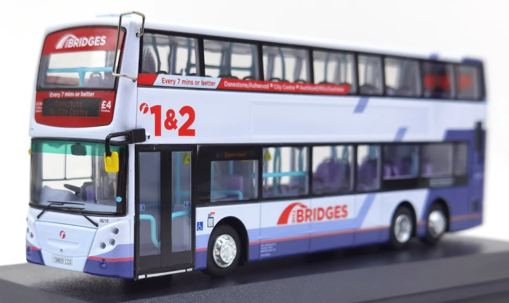 Dennis Trident E500 First Bus - SN09 CCO Aberdeen The Bridges Ft38216 Rt1 Danestone