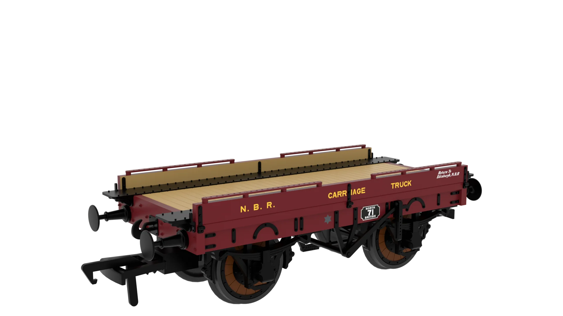 830021 North British ‘Evolution’ Open Carriage Truck No. 71 - Image 2