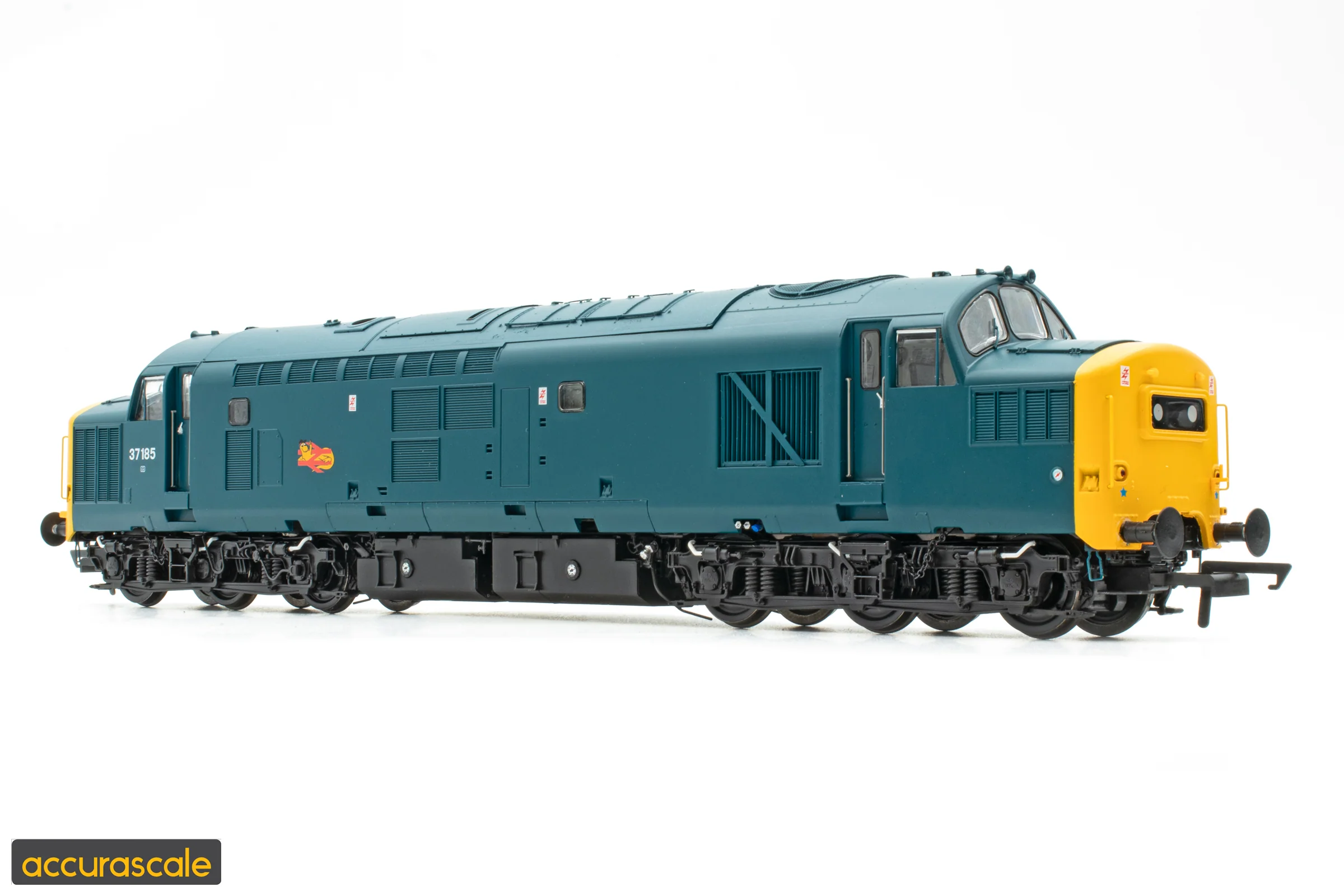 ACC3530 Class 37/0 37185 BR Blue (Cornish Lizard) Diesel Locomotive - Image 2