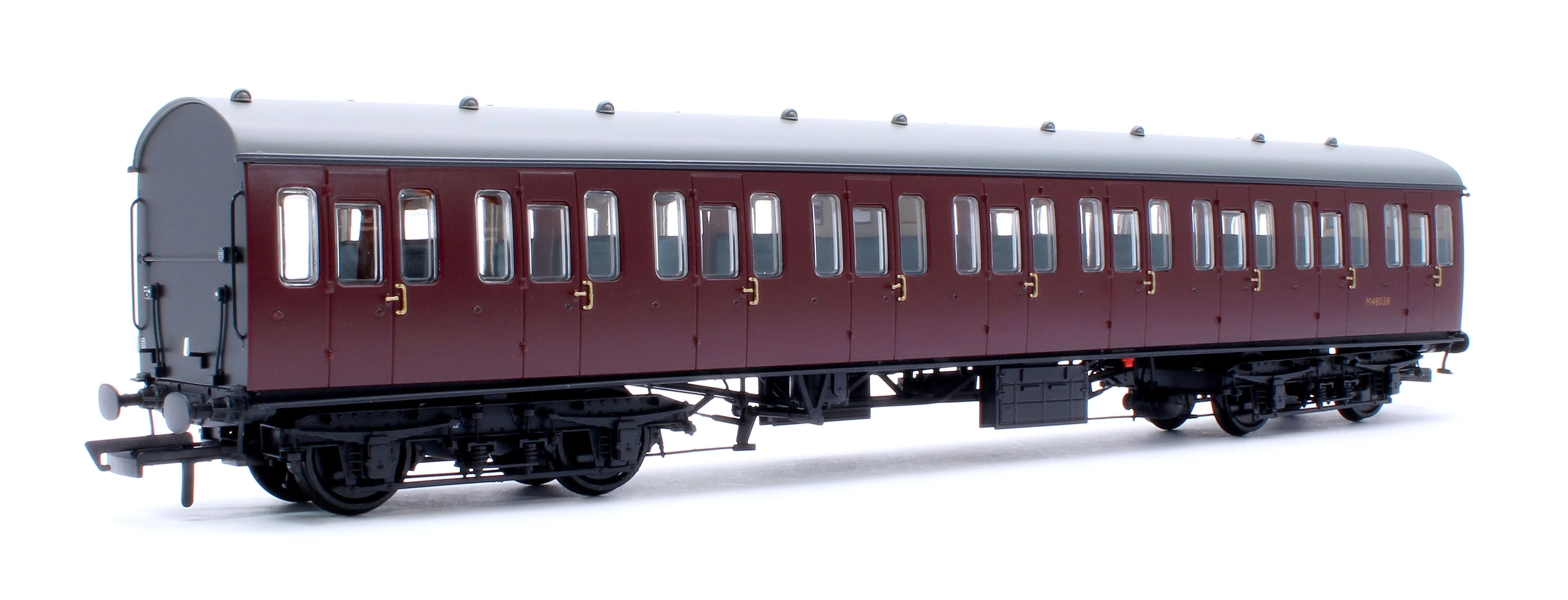 Pre-Owned ACC2377 BR Mk1 57' Non-Gangway Coach - SO - Plain Maroon M48038 - Image 3