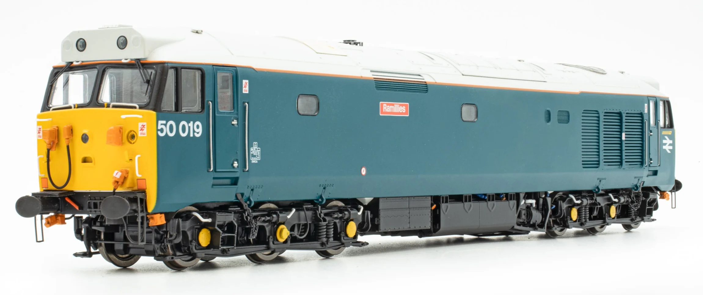 Class 50 BR Laira Blue 'Ramillies' No.50019 Diesel Locomotive