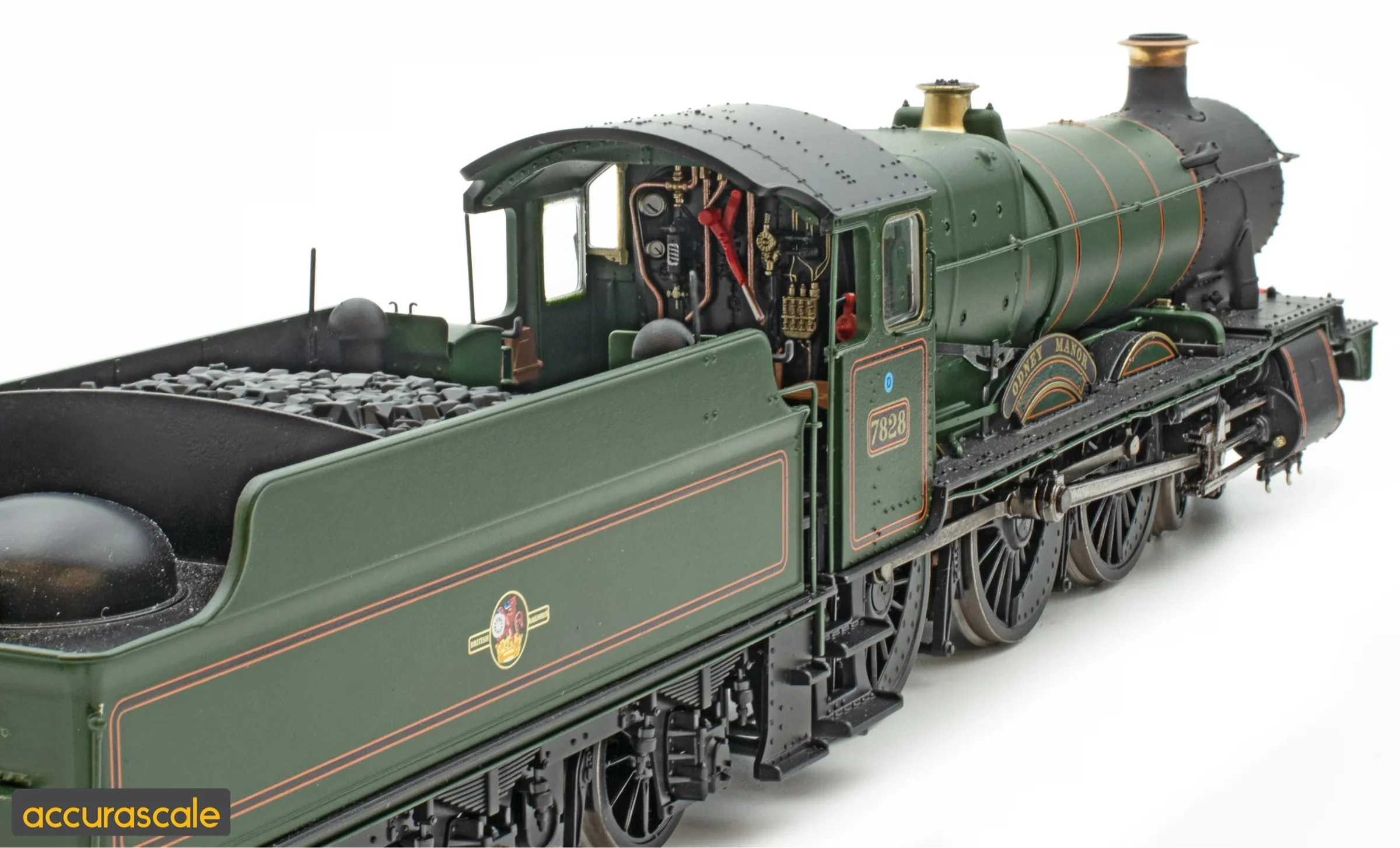 'Odney Manor' BR Lined Green (Late Crest) 4-6-0 No.7828 Steam Locomotive - Image 3