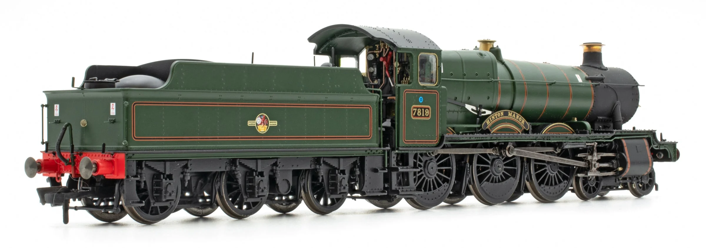 'Hinton Manor ' Bulled Up BR Lined Green (Late Crest) 4-6-0 No.7819 Steam Locomotive - Image 2