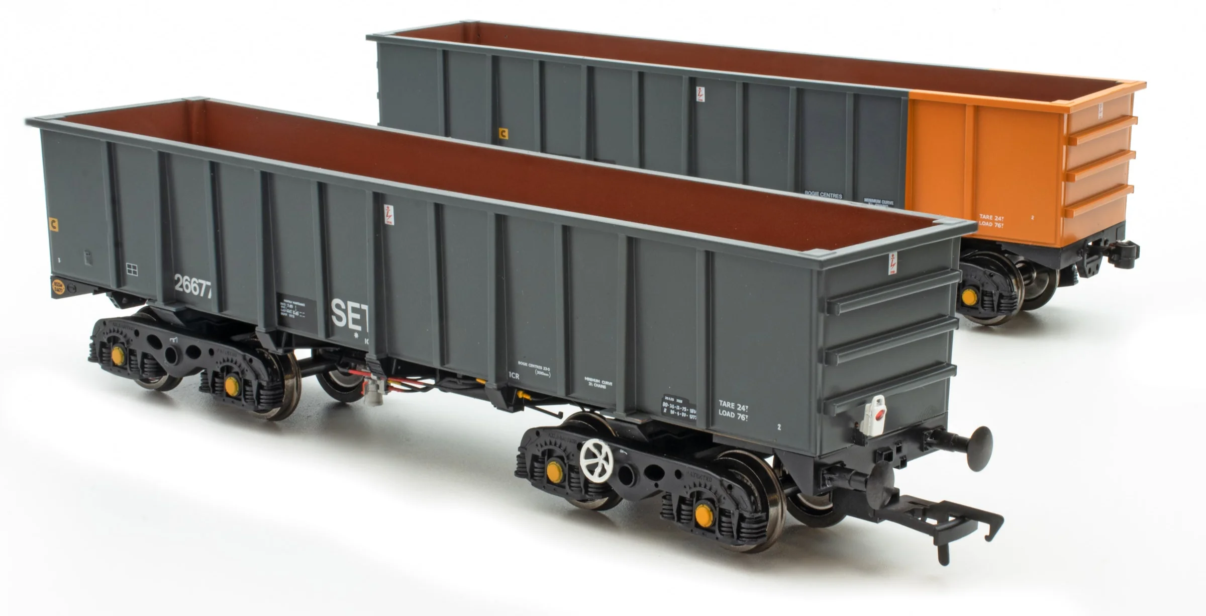 Set of 5 PTA - BSc South Wales Grey Wagons - Pack 3 - Image 3