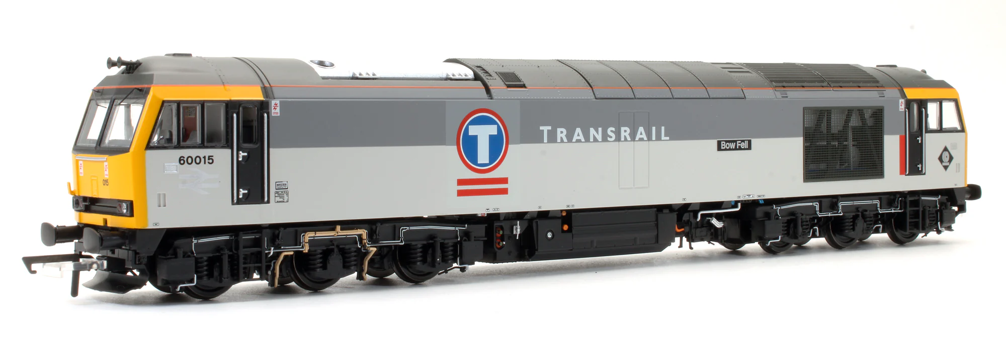 Pre-Owned Class 60 60015 'Bow Fell' Transrail Grey Diesel Locomotive - DCC Sound - Image 3