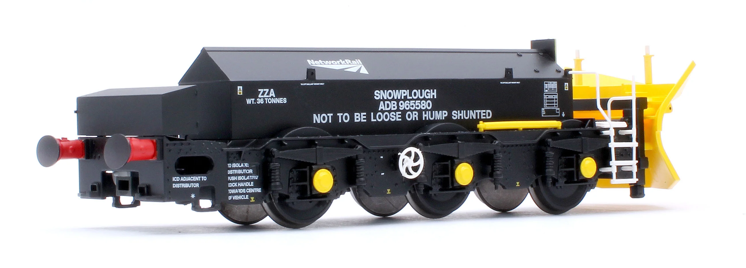 Beilhack Snowplough ZZA ADB965580/581 Network Rail (ex Class 40) Twin Pack - Image 4