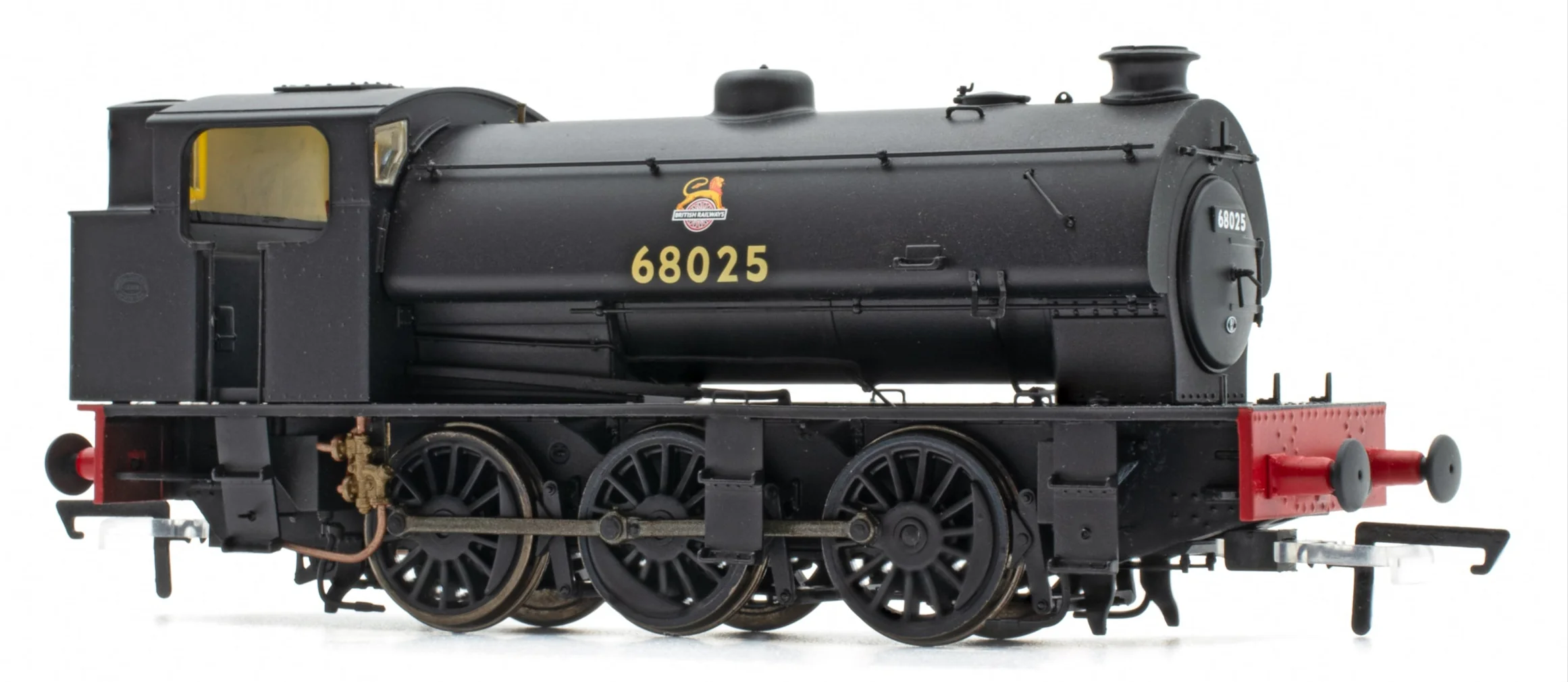 ACC3110 Hunslet 'Austerity' 0-6-0 Saddle Tank BR Black No.68025 (Early Emblem) Steam Locomotive - DCC Sound