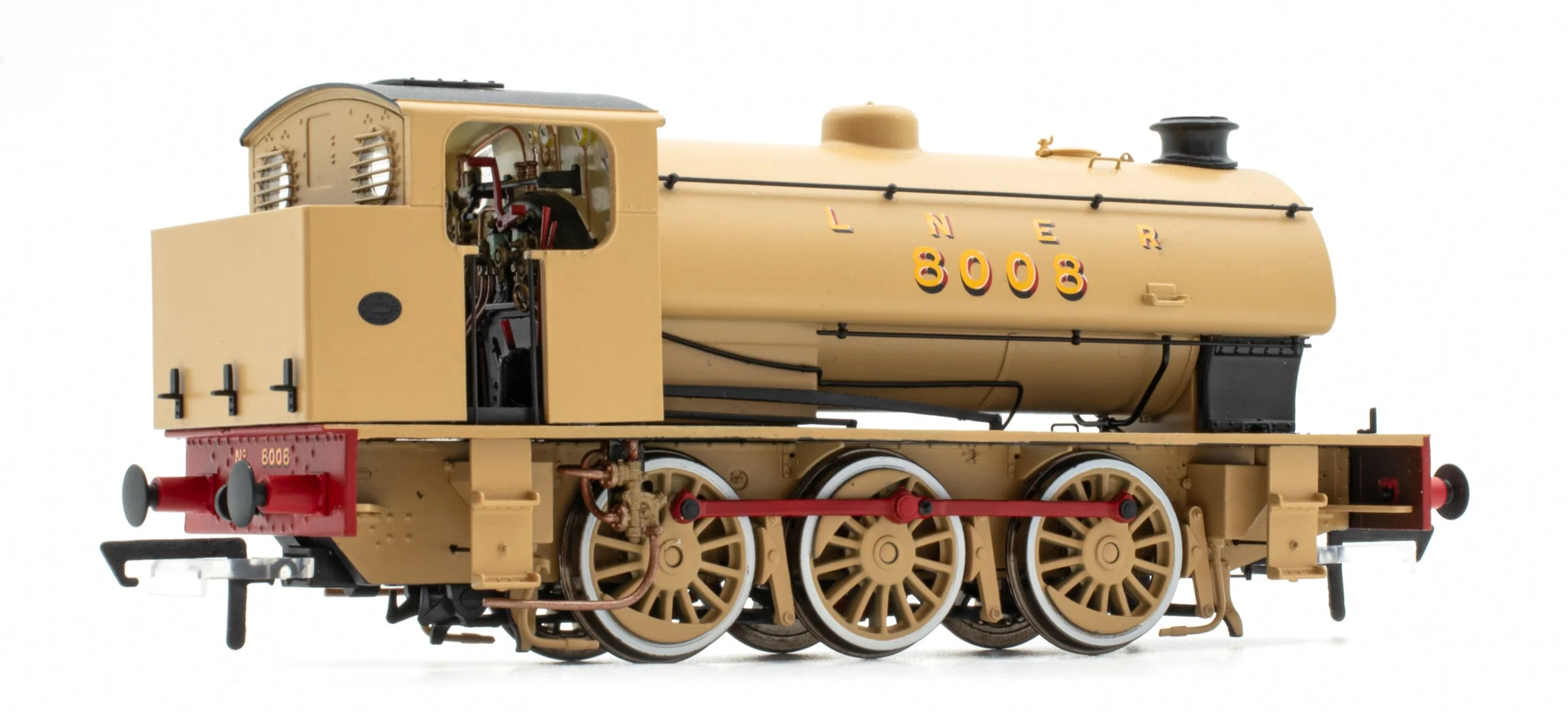 ACC3111 Hunslet 'Austerity' 0-6-0 Saddle Tank LNER No.8008 Steam Locomotive - DCC Sound - Image 2