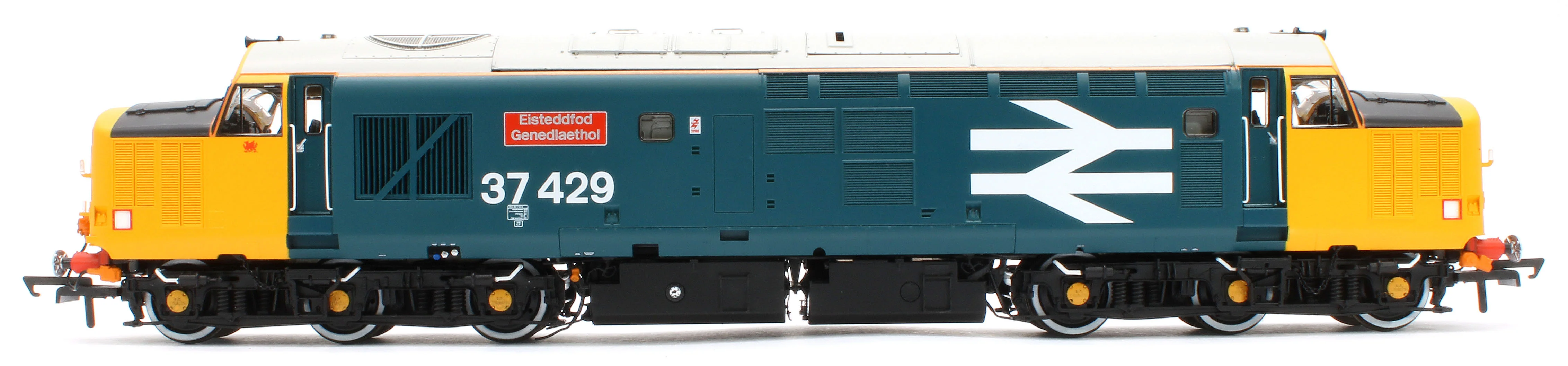 ACC3155 Class 37 Eisteddfod Genedlaethol Large Logo Blue (with Welsh Dragon) 37429 Diesel Locomotive - Image 2
