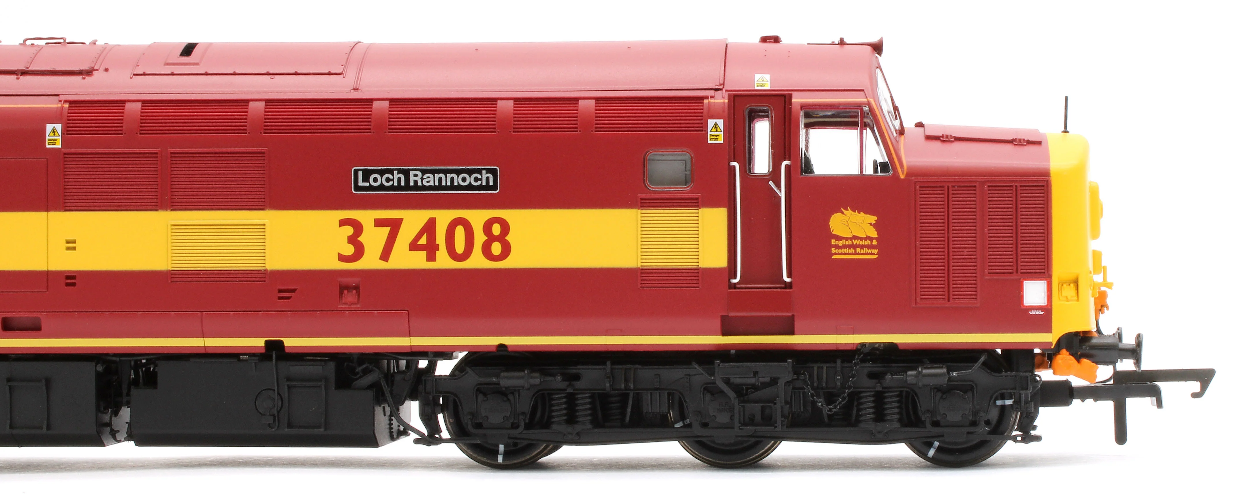 ACC3160-DCC Class 37 Loch Rannoch EWS Maroon & Gold 37408 Diesel Locomotive - DCC Sound - Image 11