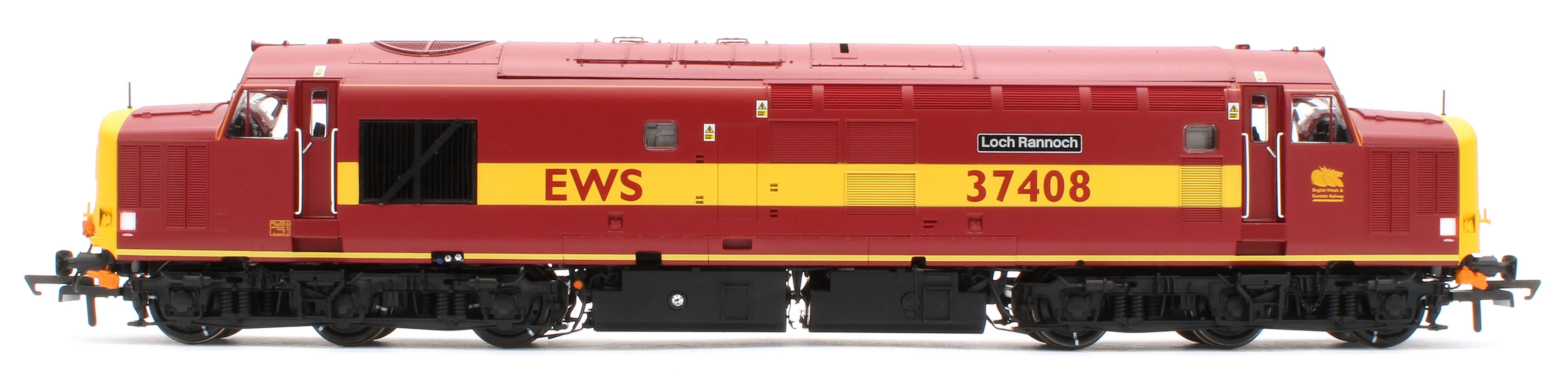ACC3160-DCC Class 37 Loch Rannoch EWS Maroon & Gold 37408 Diesel Locomotive - DCC Sound - Image 2
