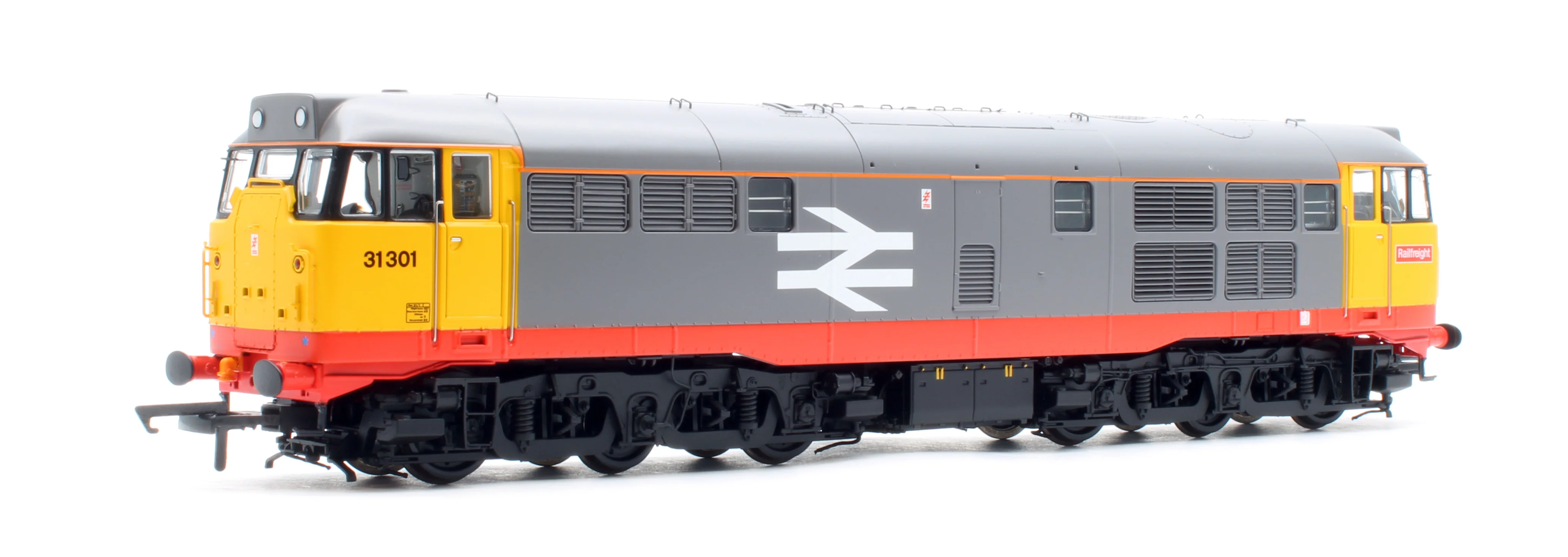 Class 31 31301 Railfreight Red-Stripe Diesel Locomotive - Image 3