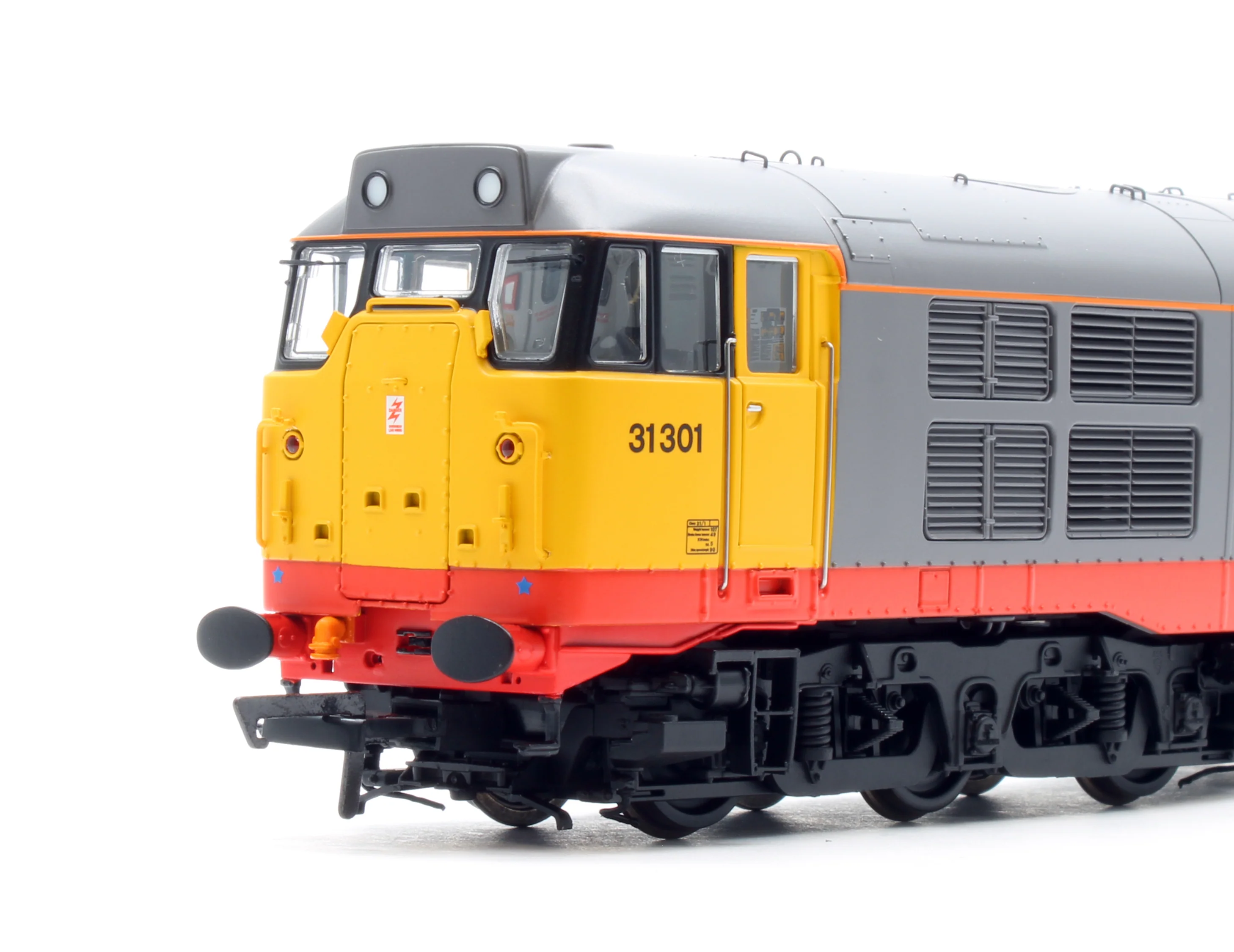 Class 31 31301 Railfreight Red-Stripe Diesel Locomotive - Image 7