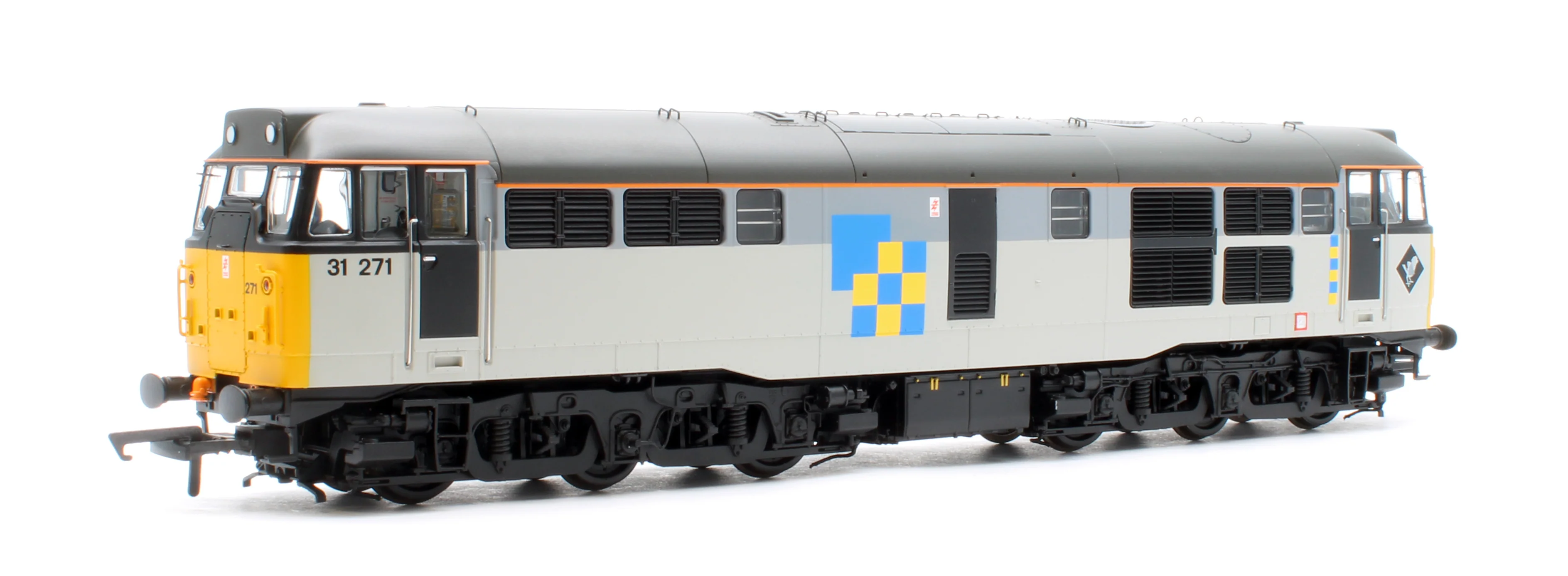 Class 31 31271 Railfreight Construction Sector Triple Grey Diesel Locomotive - DCC Sound - Image 3