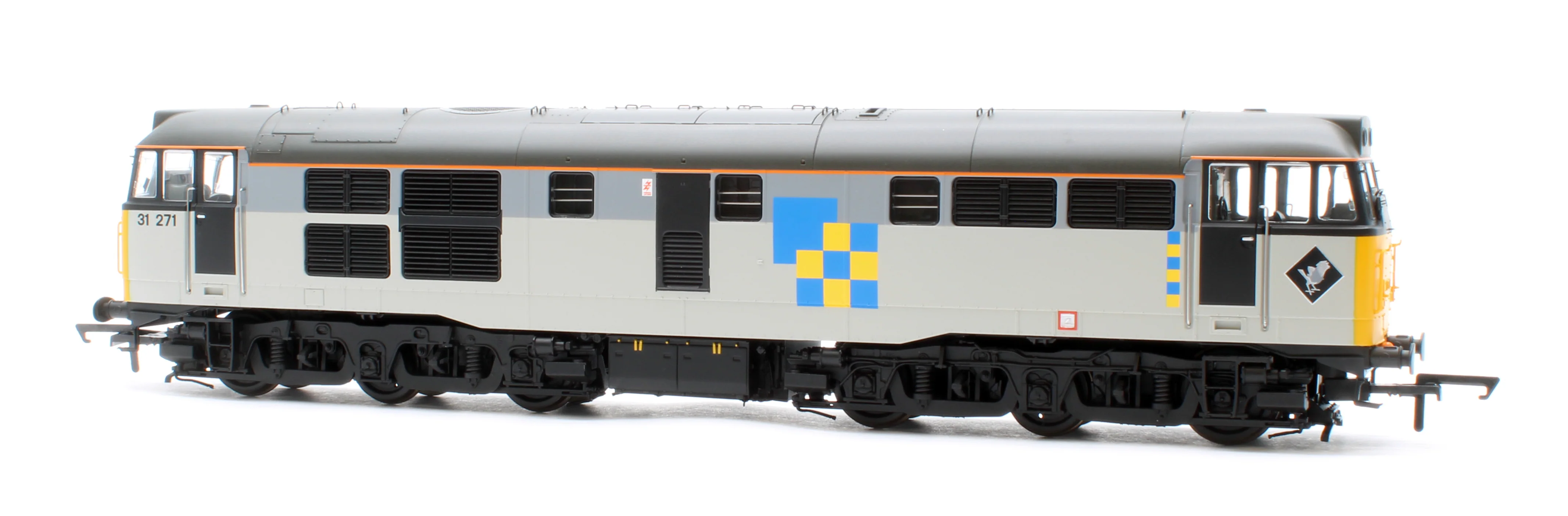 Class 31 31271 Railfreight Construction Sector Triple Grey Diesel Locomotive - DCC Sound - Image 4