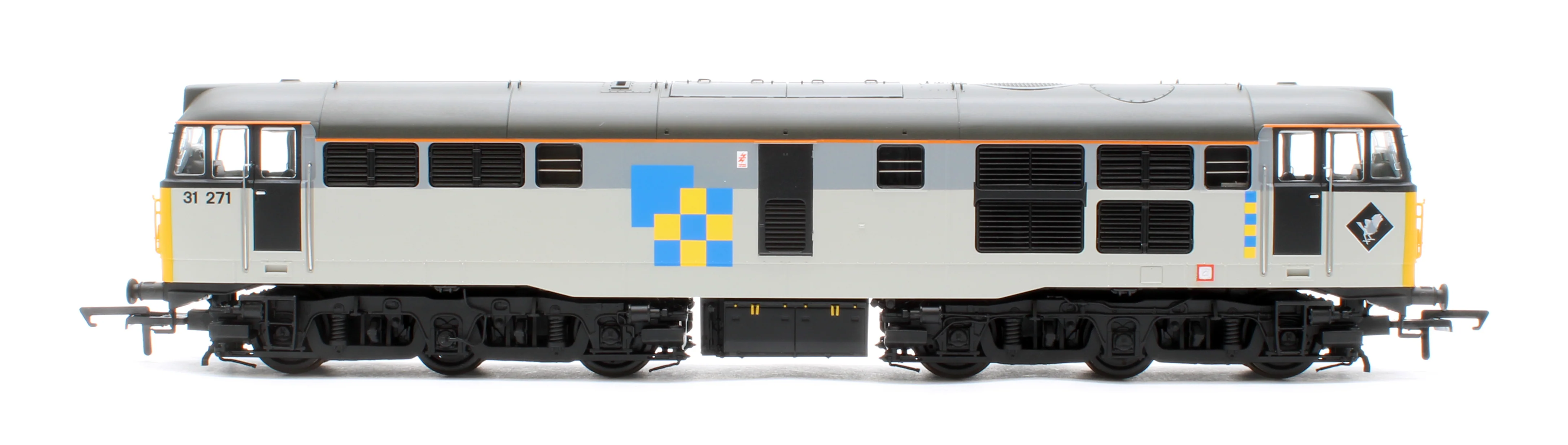 Class 31 31271 Railfreight Construction Sector Triple Grey Diesel Locomotive - DCC Sound - Image 6