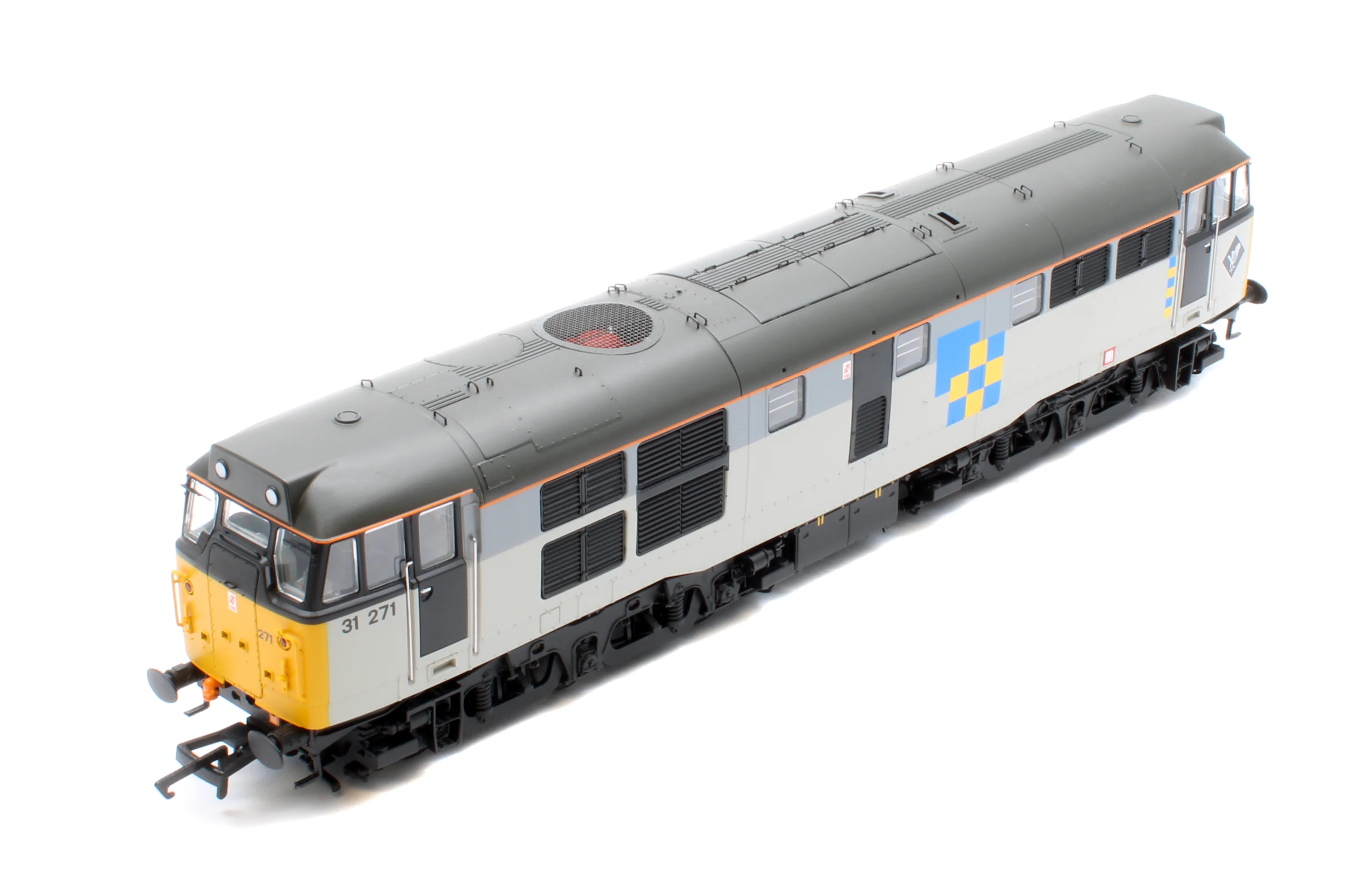 Class 31 31271 Railfreight Construction Sector Triple Grey Diesel Locomotive - DCC Sound - Image 8