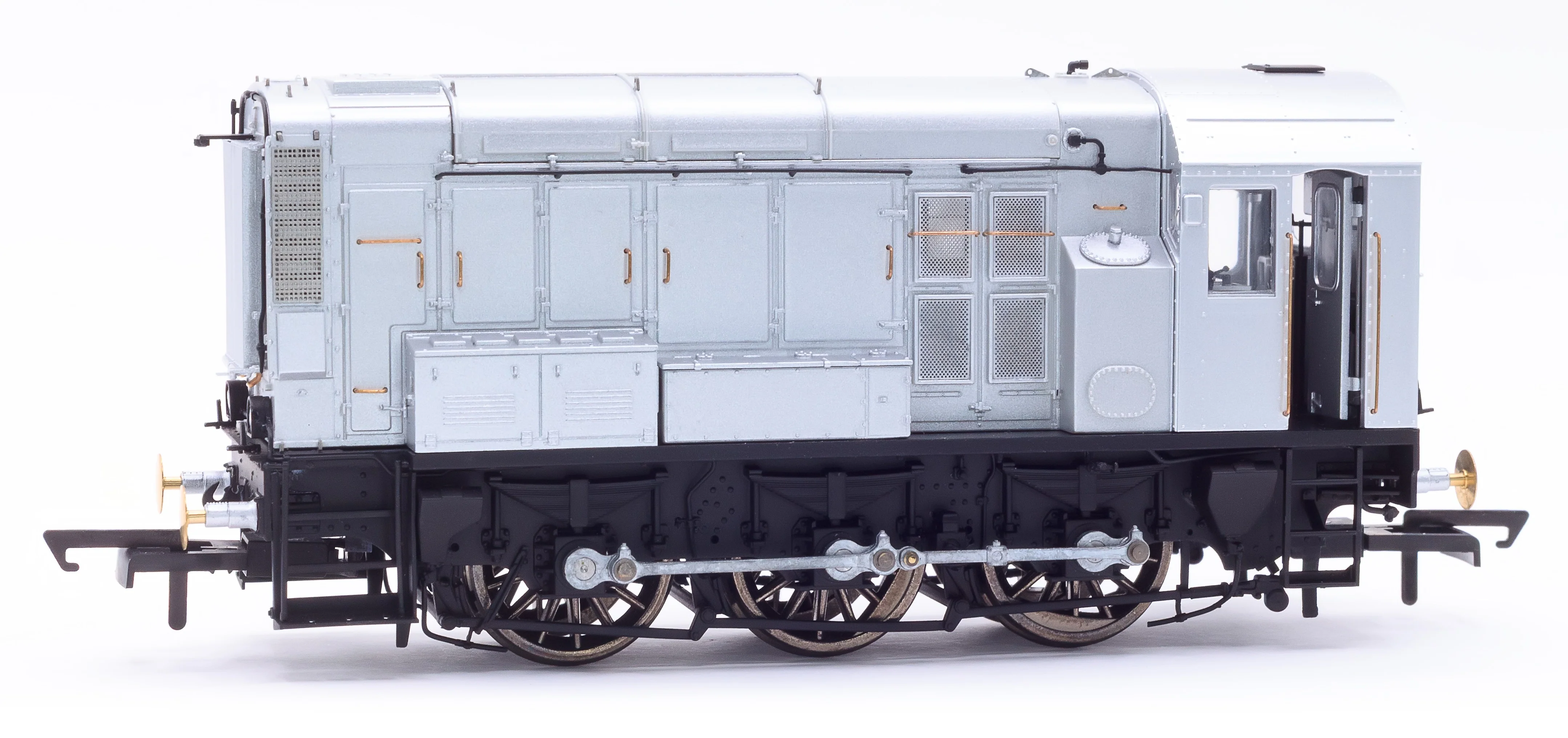 Class 08 BR Blue Wasp Stripes (Red Running Plate) 08912 Diesel Shunter Locomotive - Image 3