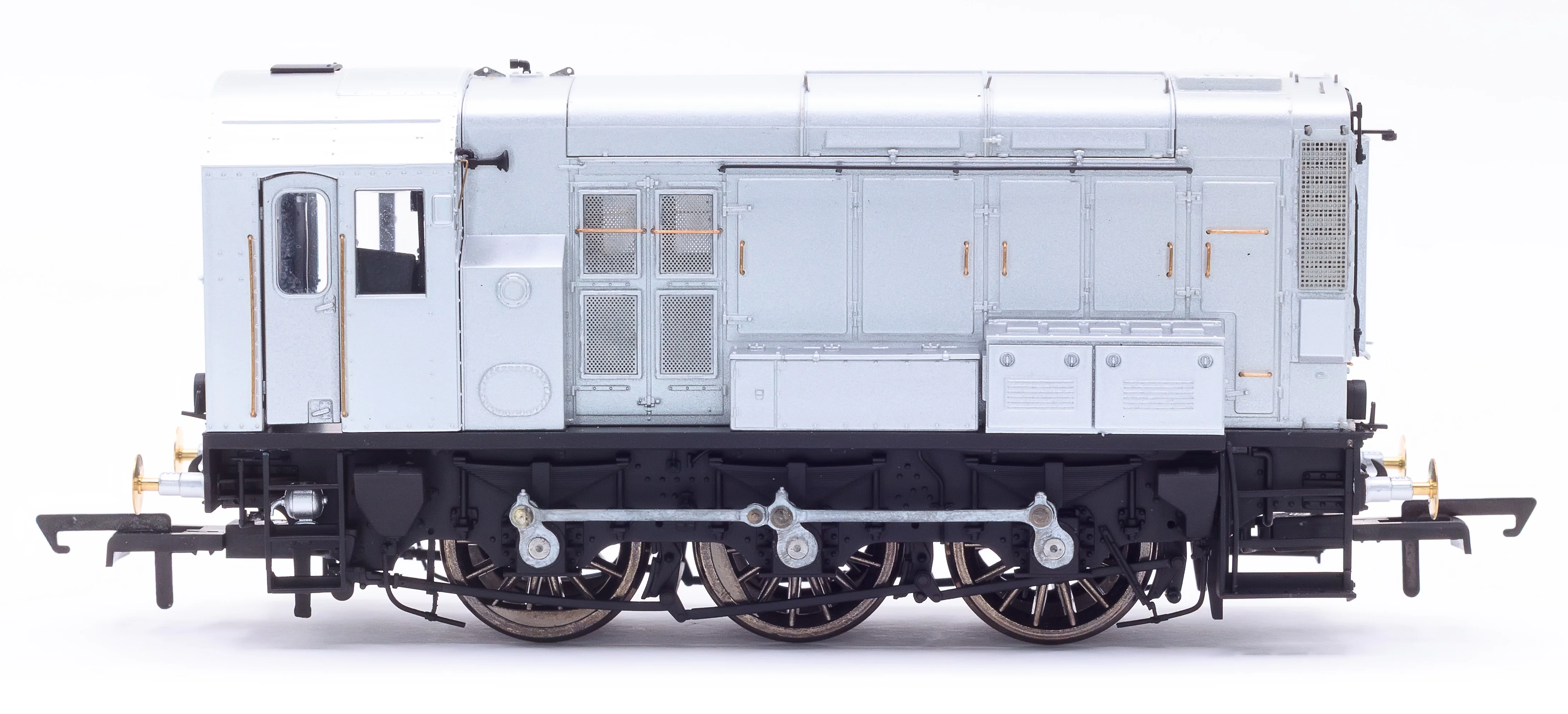 Class 08 BR Blue Wasp Stripes (Red Running Plate) 08912 Diesel Shunter Locomotive - DCC Sound - Image 4