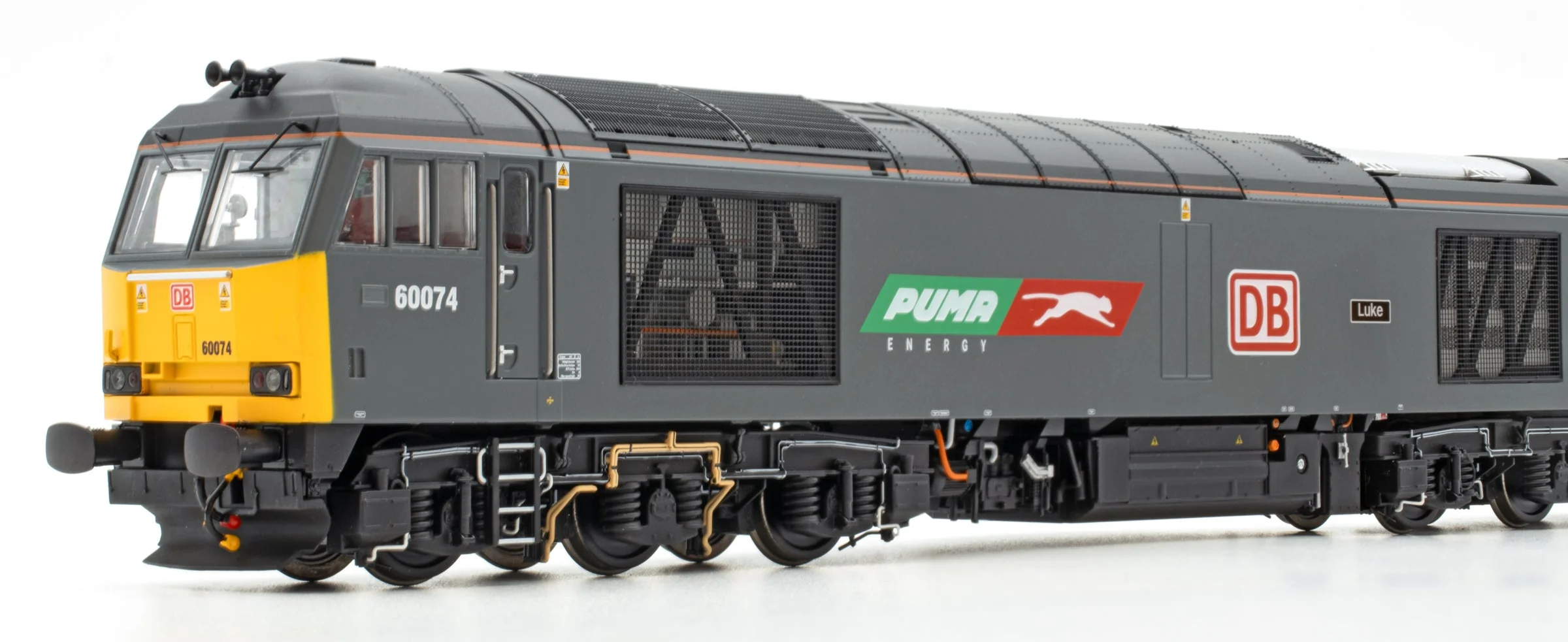 Class 60 60074 'Luke' DB Cargo / Puma Grey Diesel Locomotive - DCC Sound - Image 2