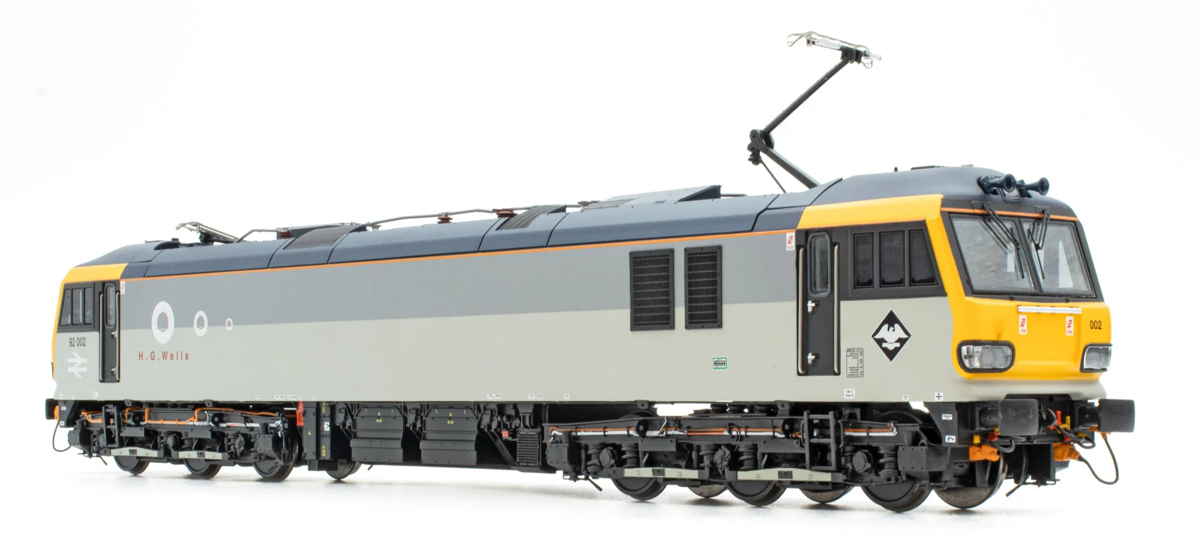 Class 92 Railfreight Grey No.92002 'H. G. Wells' Electric Locomotive - DCC Fitted - Image 2