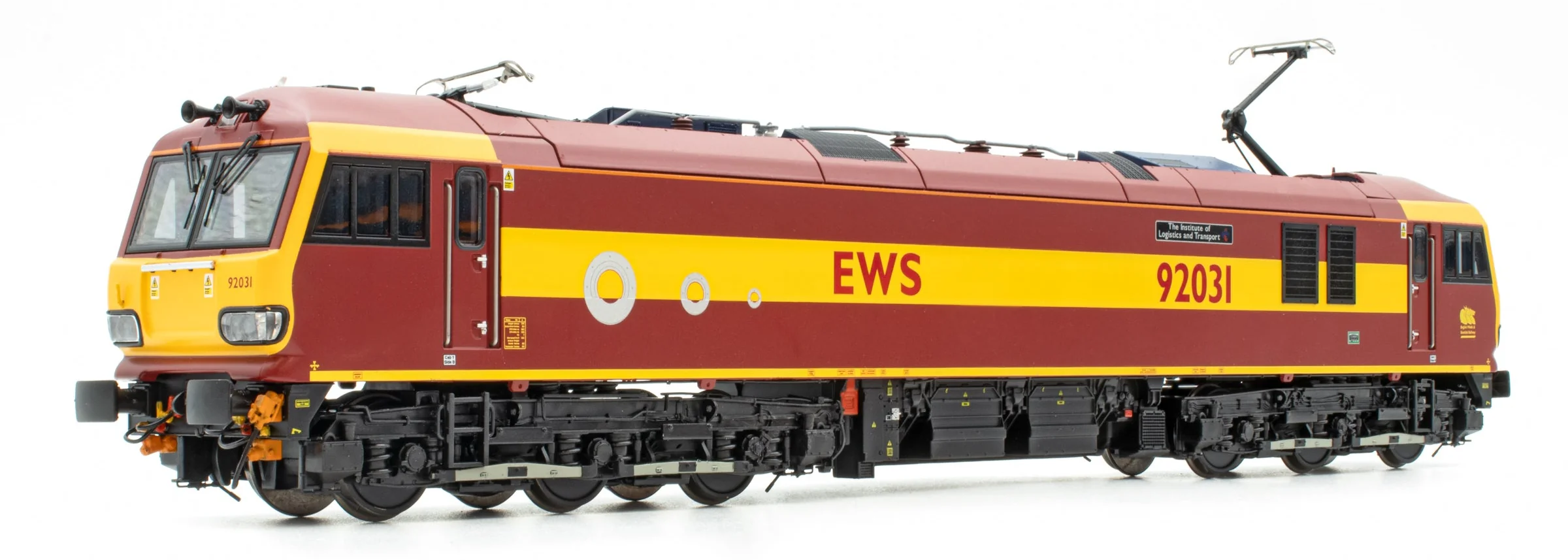 Class 92 EWS No.92031 'The Chartered Institute of Transport' Electric Locomotive - DCC Sound