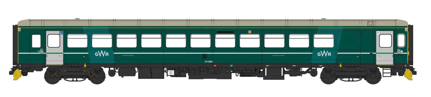 ACC3504-DCC Class 153 Single Car DMU 153380 GWR Green - DCC Sound