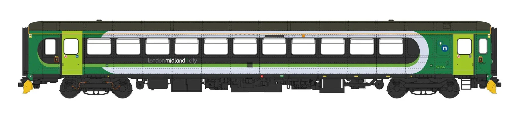 ACC3508-DCC Class 153 Single Car DMU 153356 London Midland City - DCC Sound