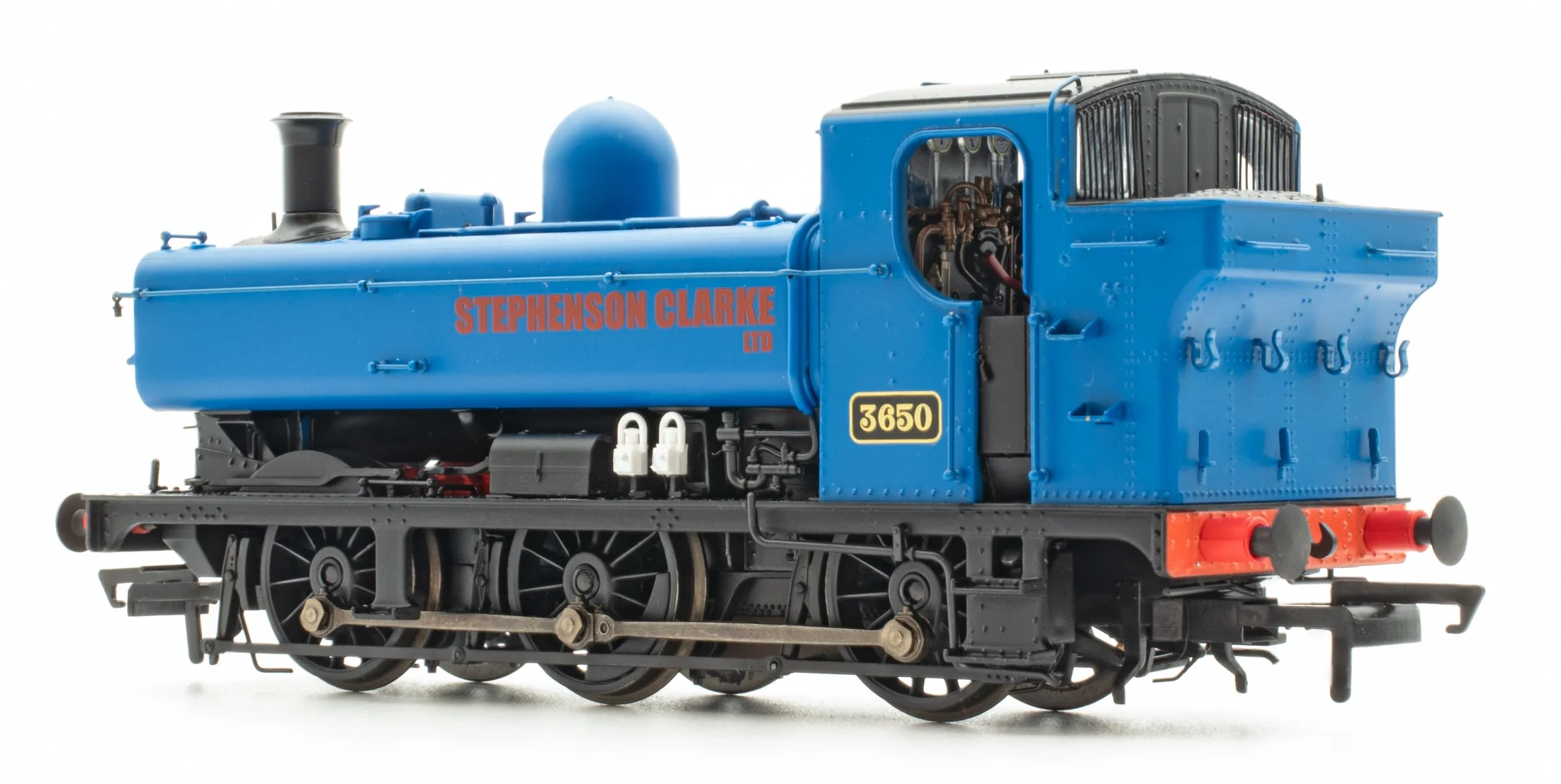 ACC3548 8750 Class Pannier Tank Stephenson Clarke Blue No.3650 Steam Locomotive - Image 2