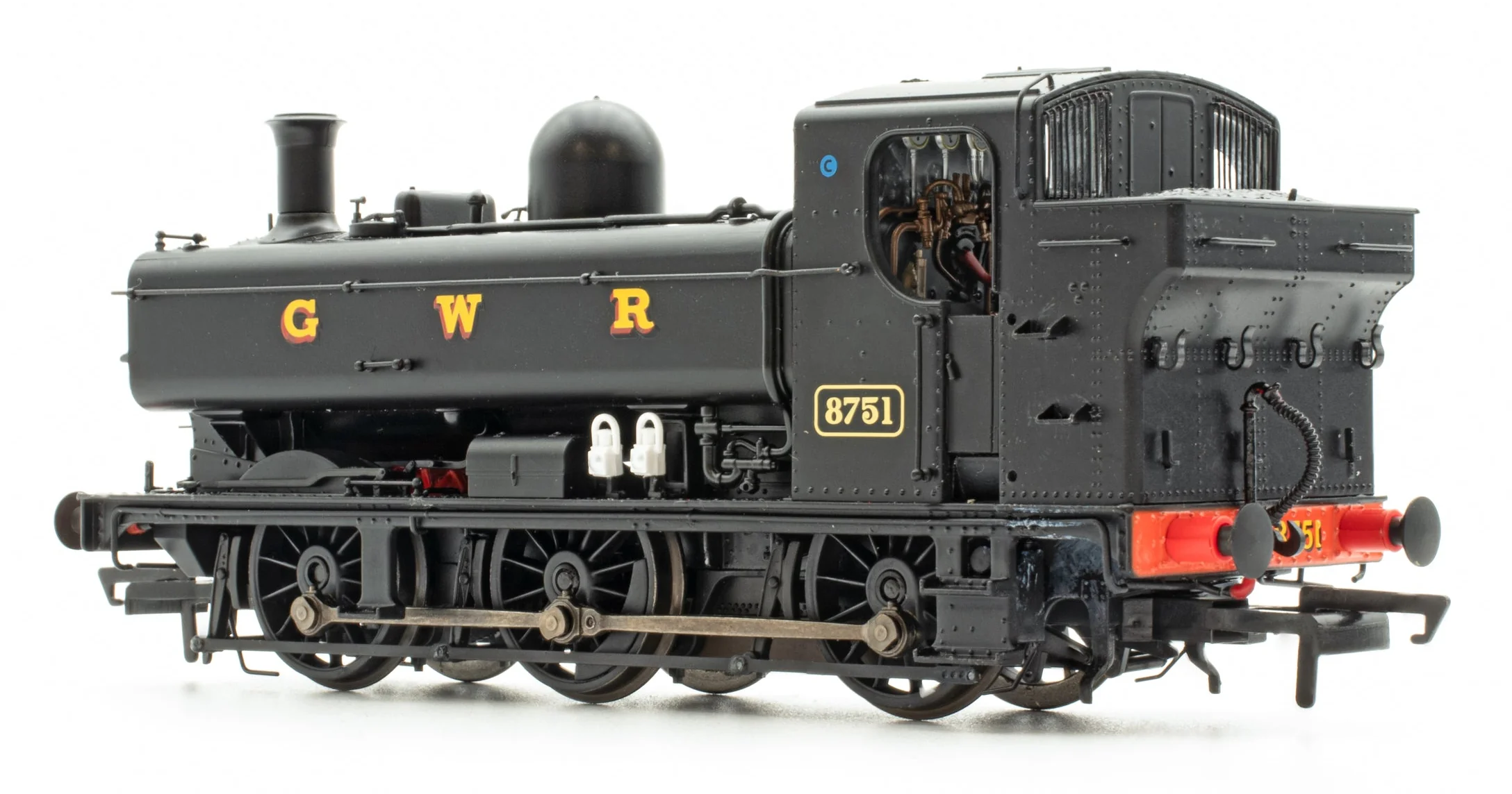 ACC3544 8750 Class Pannier Tank GWR Black No.8751 Steam Locomotive - Image 2