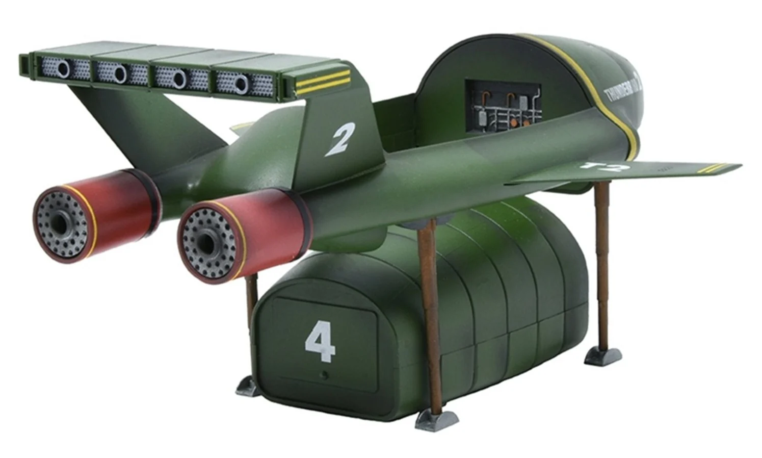 Thunderbird 2 with Thunderbird 4 Model Kit - Image 5