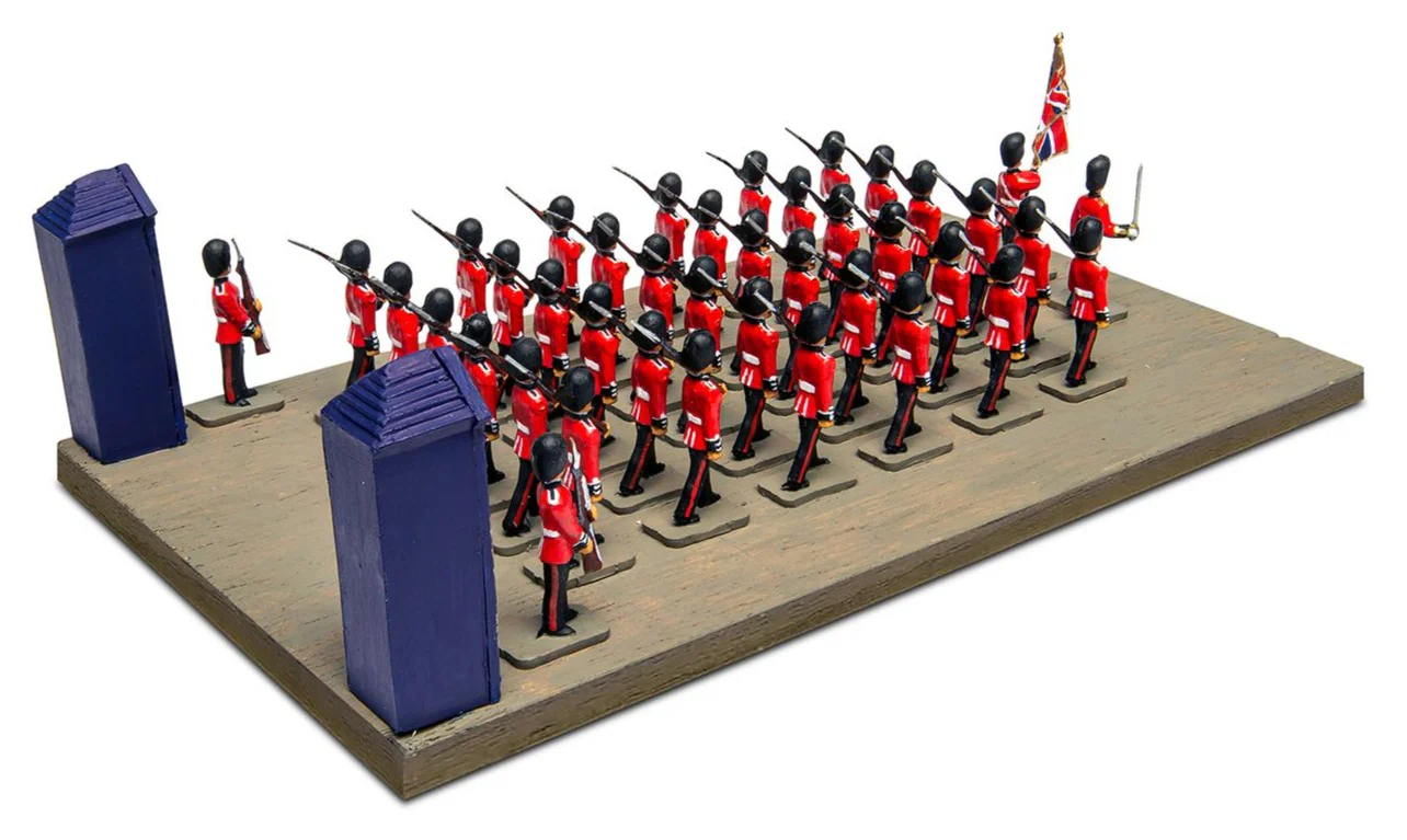 A00702V Guards Colour Party Model Kit - Image 5