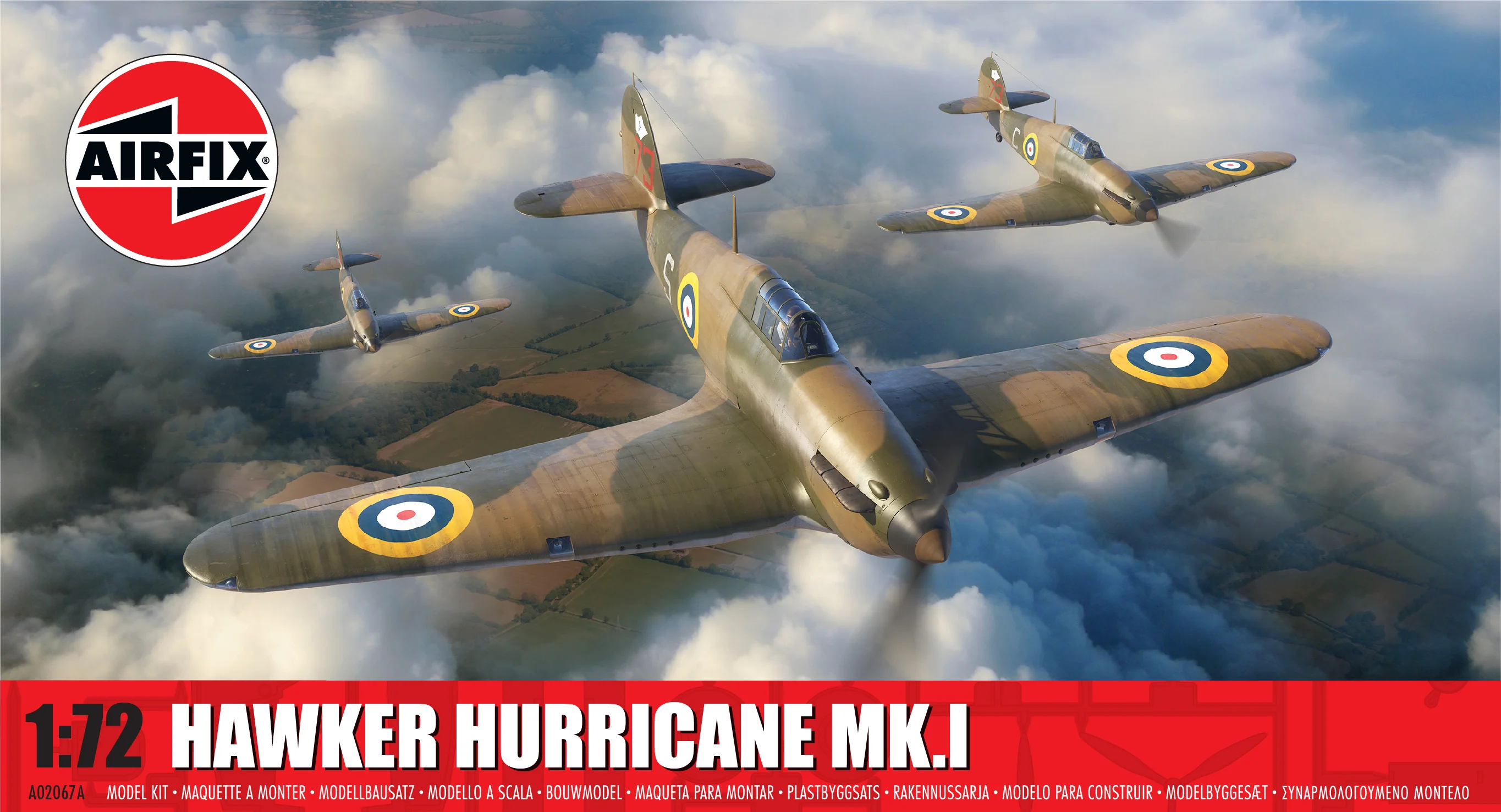 A02067A Hawker Hurricane Mk.I Model Kit - Image 7