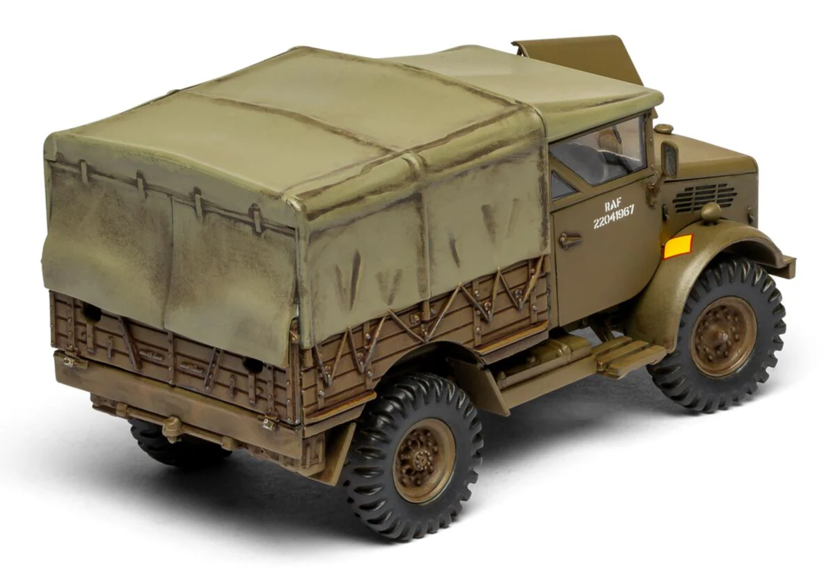 A03313A WWII RAF 15-cwt 4 x 2 G.S. Truck Model Kit - Image 7