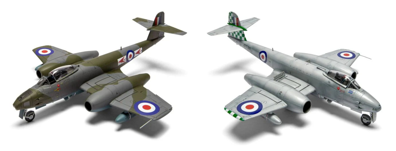 A04067 Gloster Meteor F.8/FR.9 Model Kit - Image 5