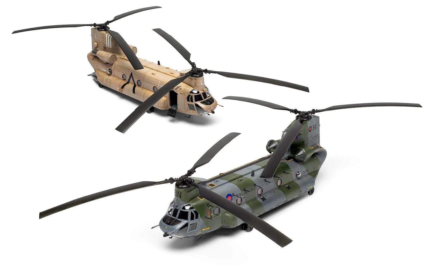 A06023 Boeing Chinook HC.1 Model Kit - Image 8