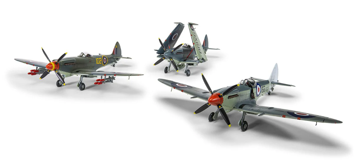 A06102A Supermarine Seafire F.XVII Model Kit - Image 2