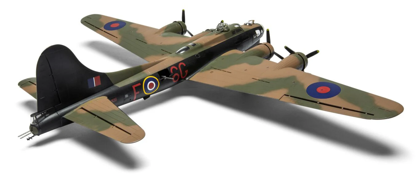 A08018A Boeing B-17G / Fortress Mk.III Model Kit - Image 6