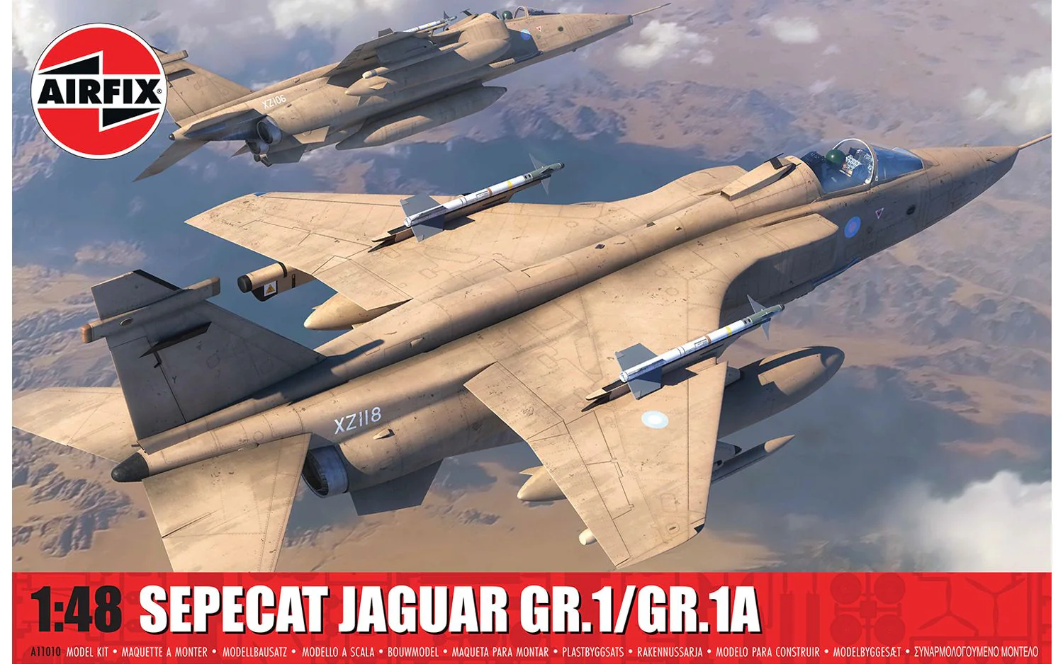A11010 SEPECAT Jaguar GR.1/GR.1A Model Kit