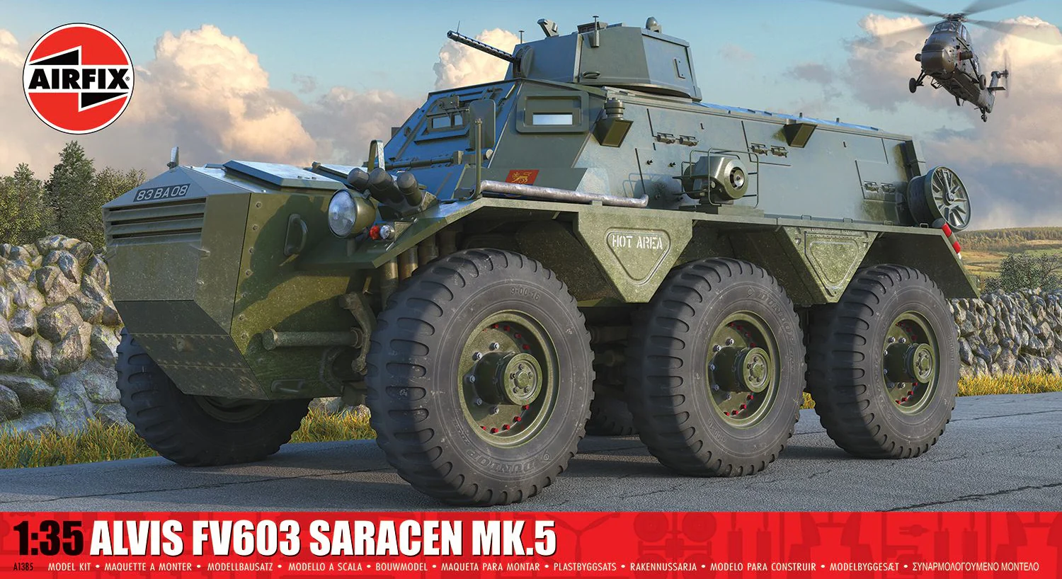 Alvis FV603 Saracen Mk.5 Model Kit