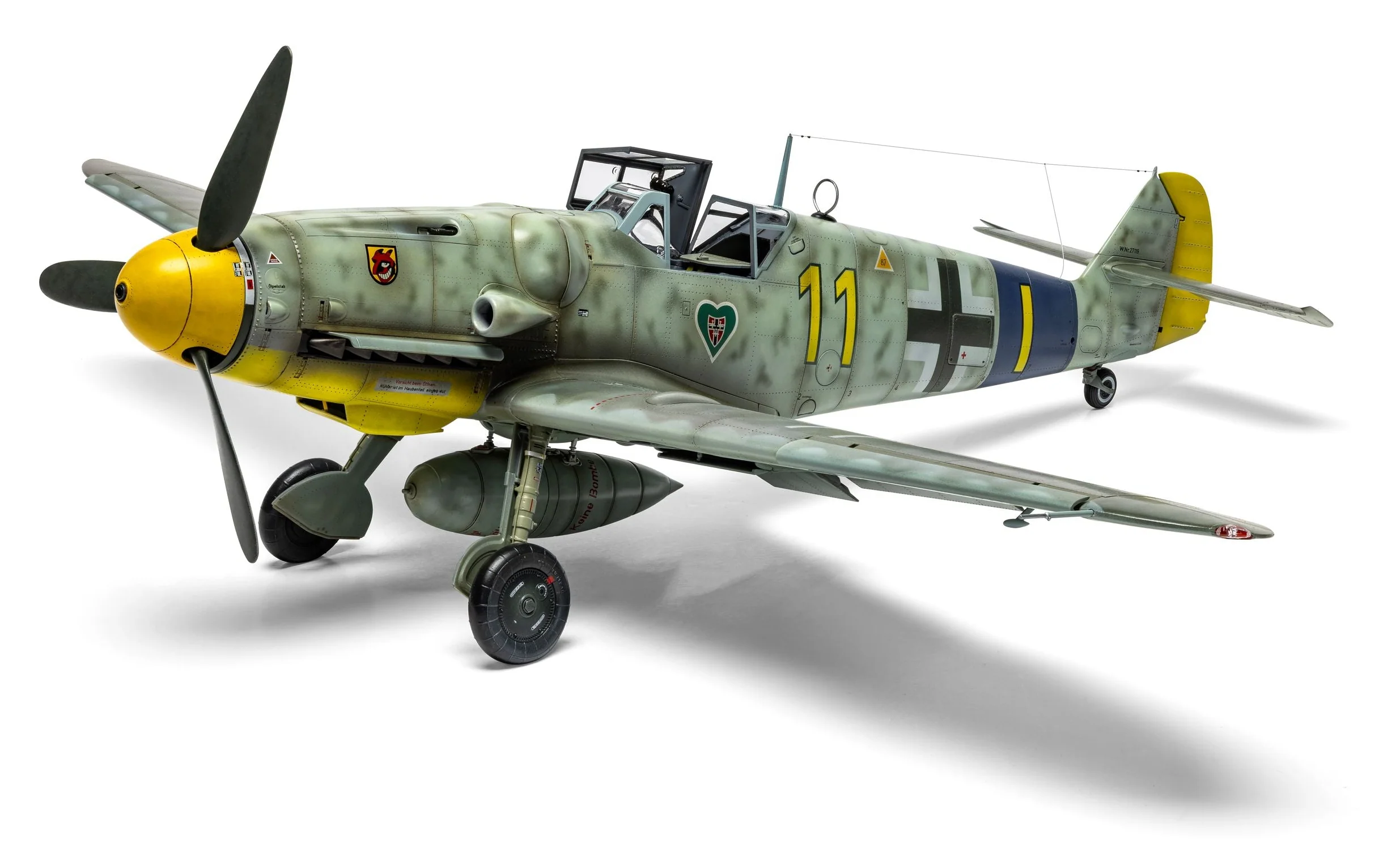 Messerschmitt Bf109G-5/6 Model Kit - Image 9