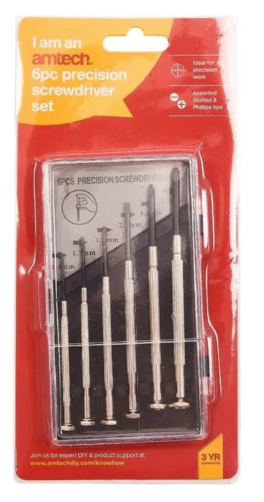AM-L0400 6 Piece precision screwdriver set - Image 2