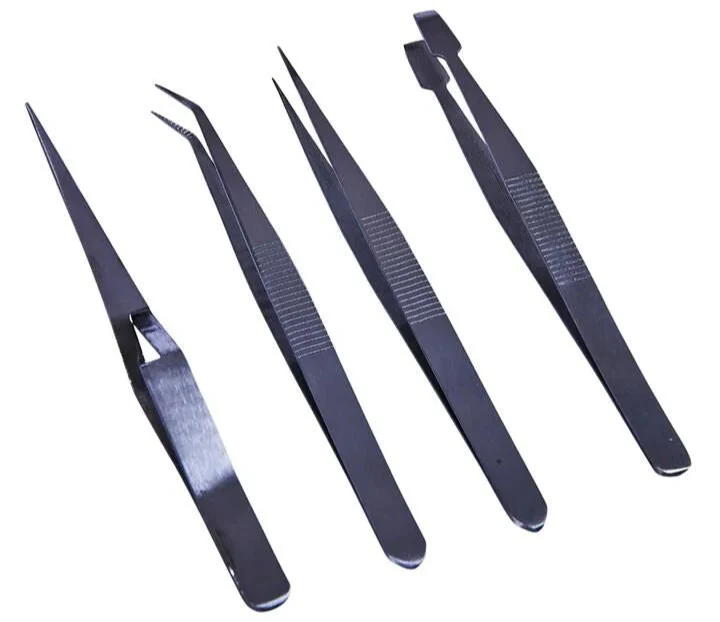 AM-R0382 4 Piece tweezer set