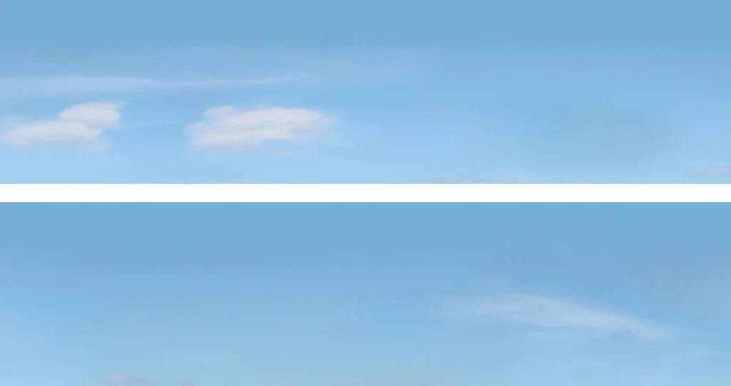 95319 Art Printers Premium Blue Sky OO Gauge 15" Backscene